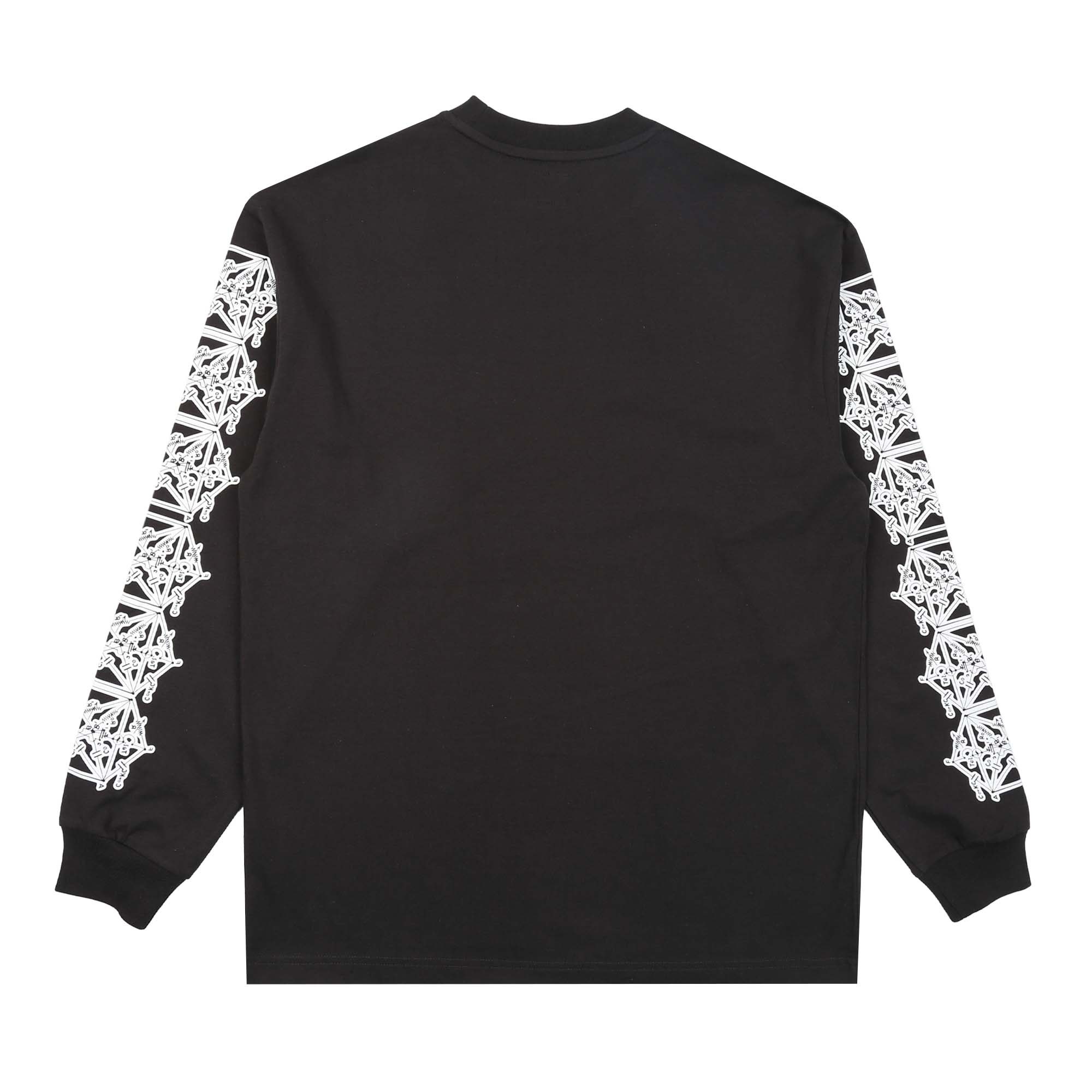 Envelope Goat L/S T-Shirt - Black product photo