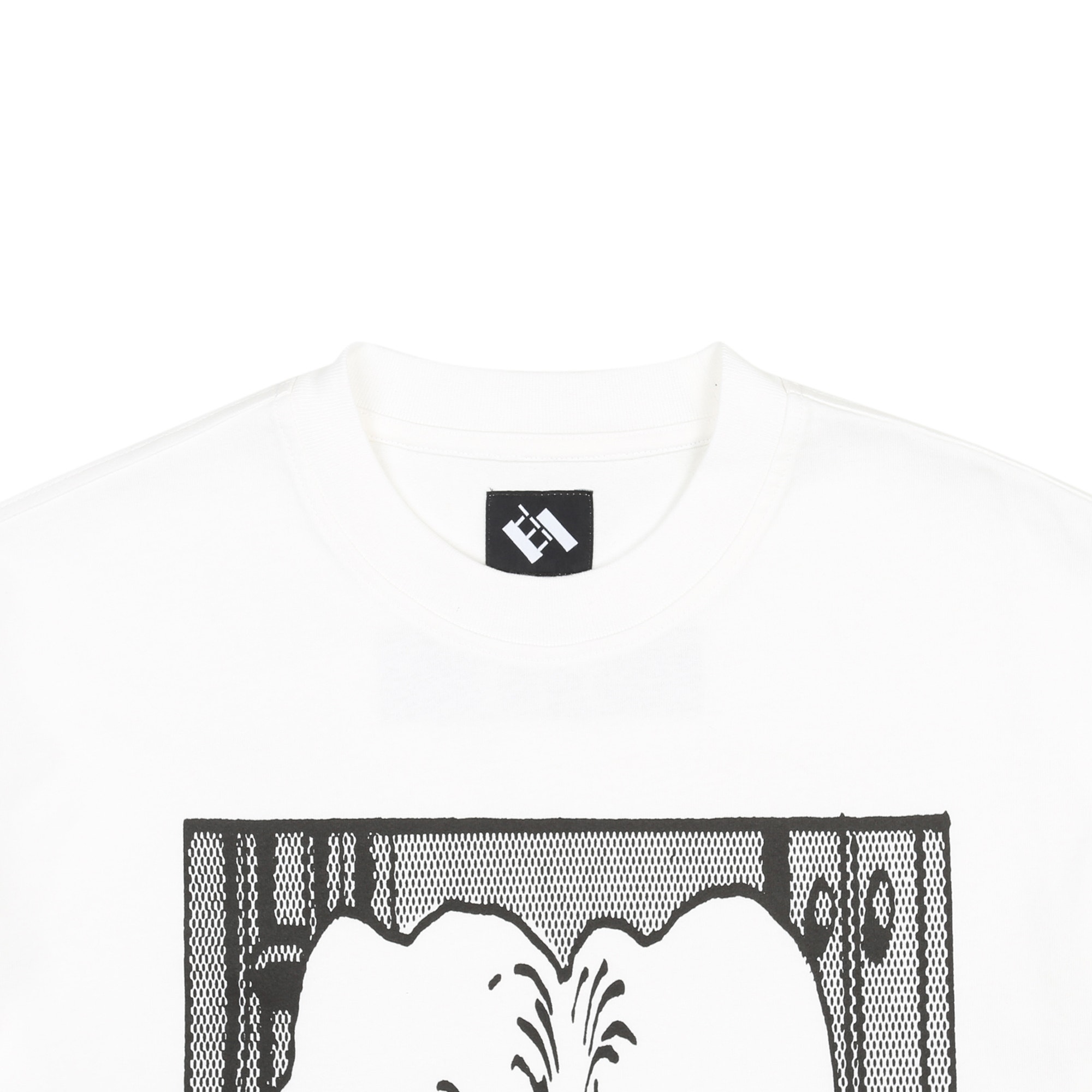 Comics Flat Shades LS T-Shirt - White product photo