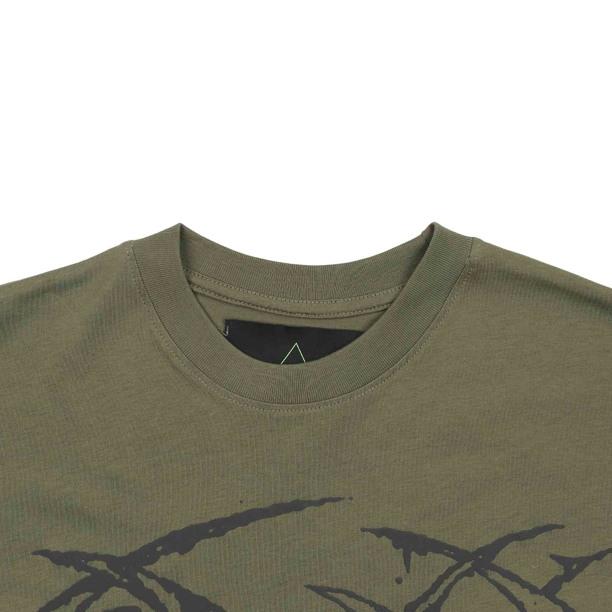 Rough L/S T-Shirt - Military Green product photo