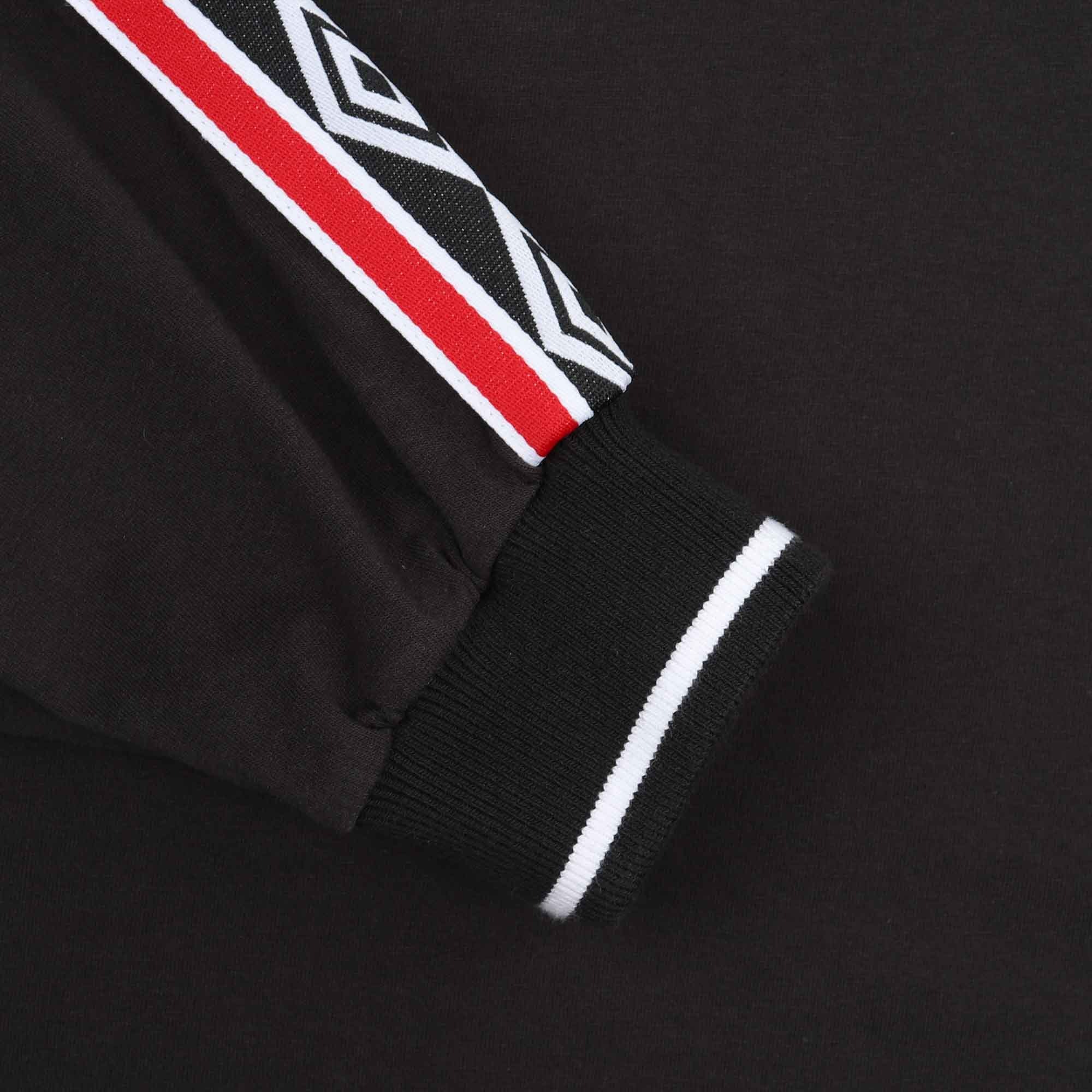 Taped Polo Washed T-Shirt - Black product photo