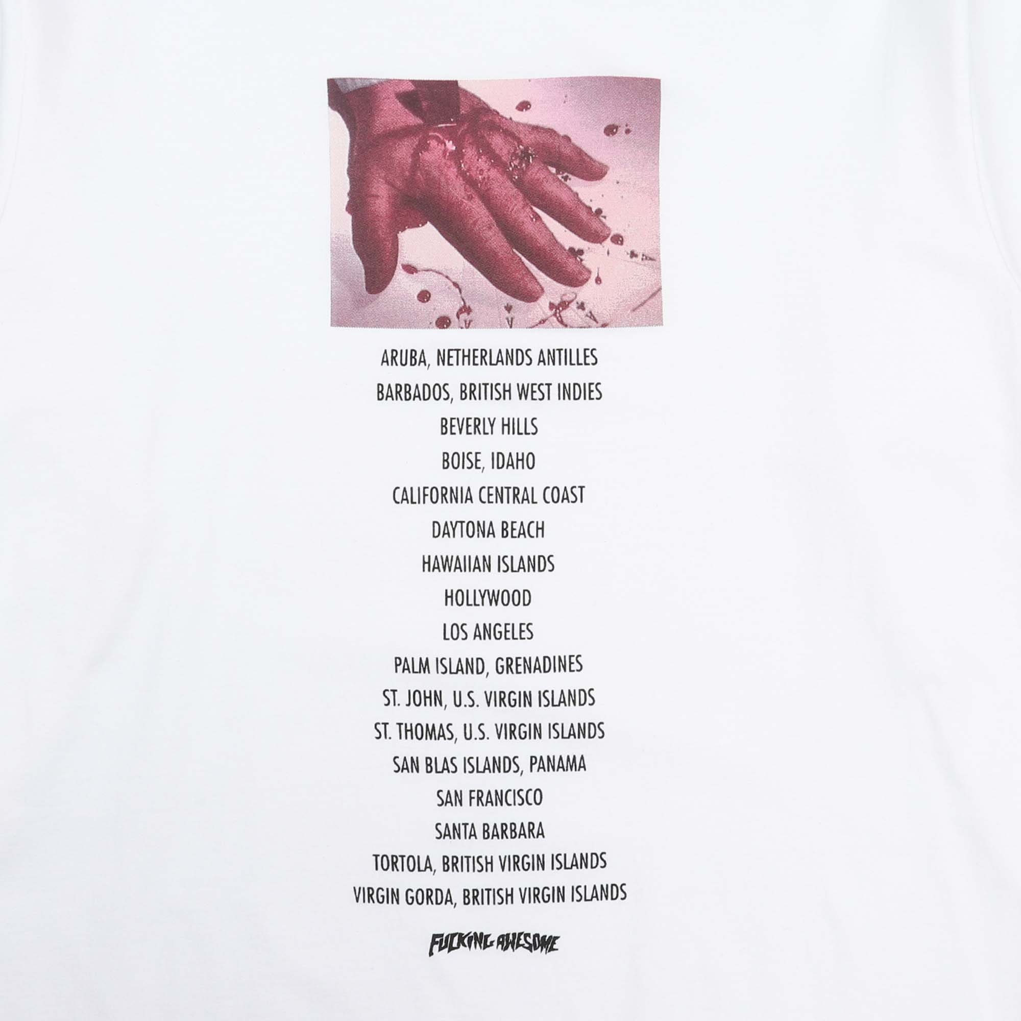 Daytona Beach LS T-Shirt - White product photo