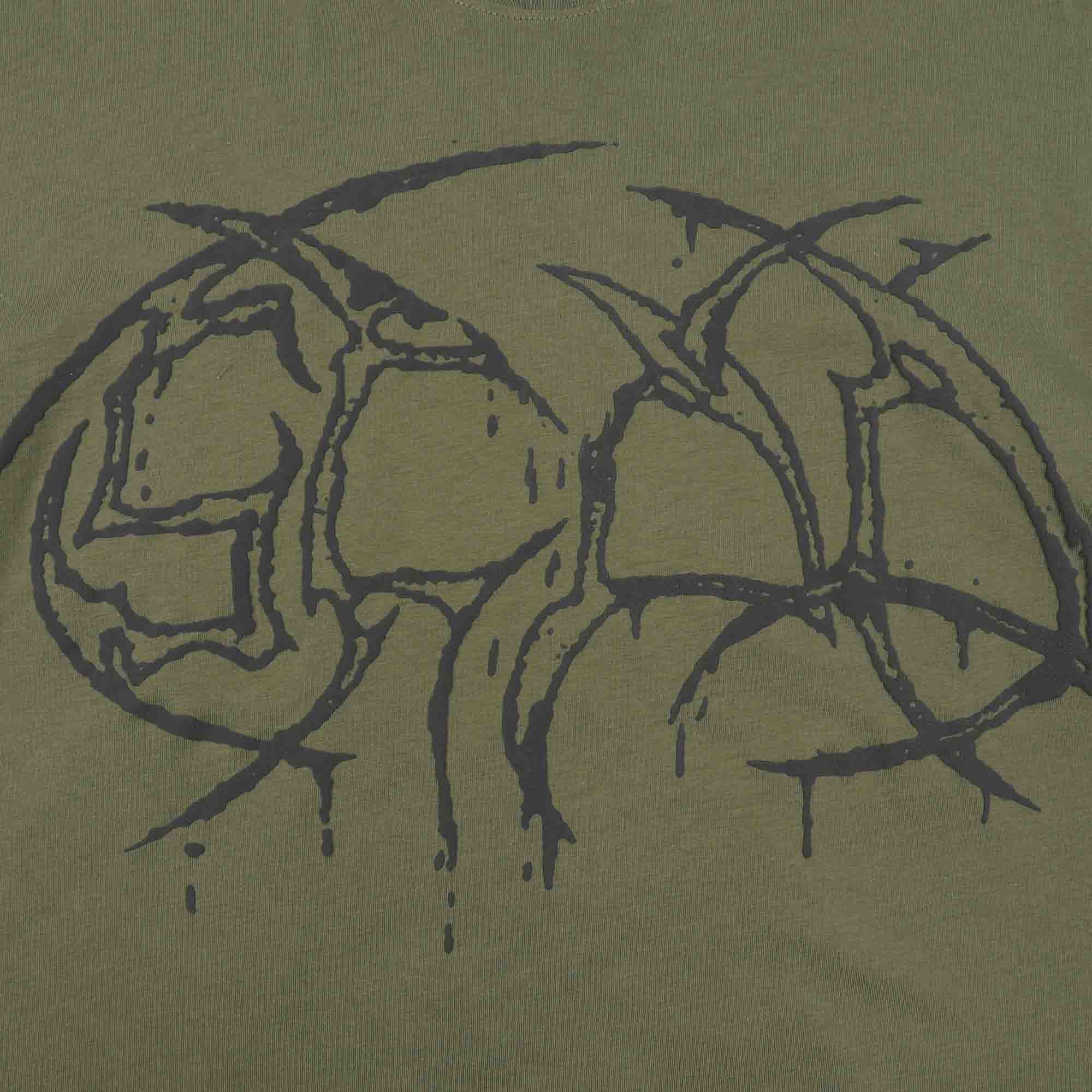Rough L/S T-Shirt - Military Green product photo