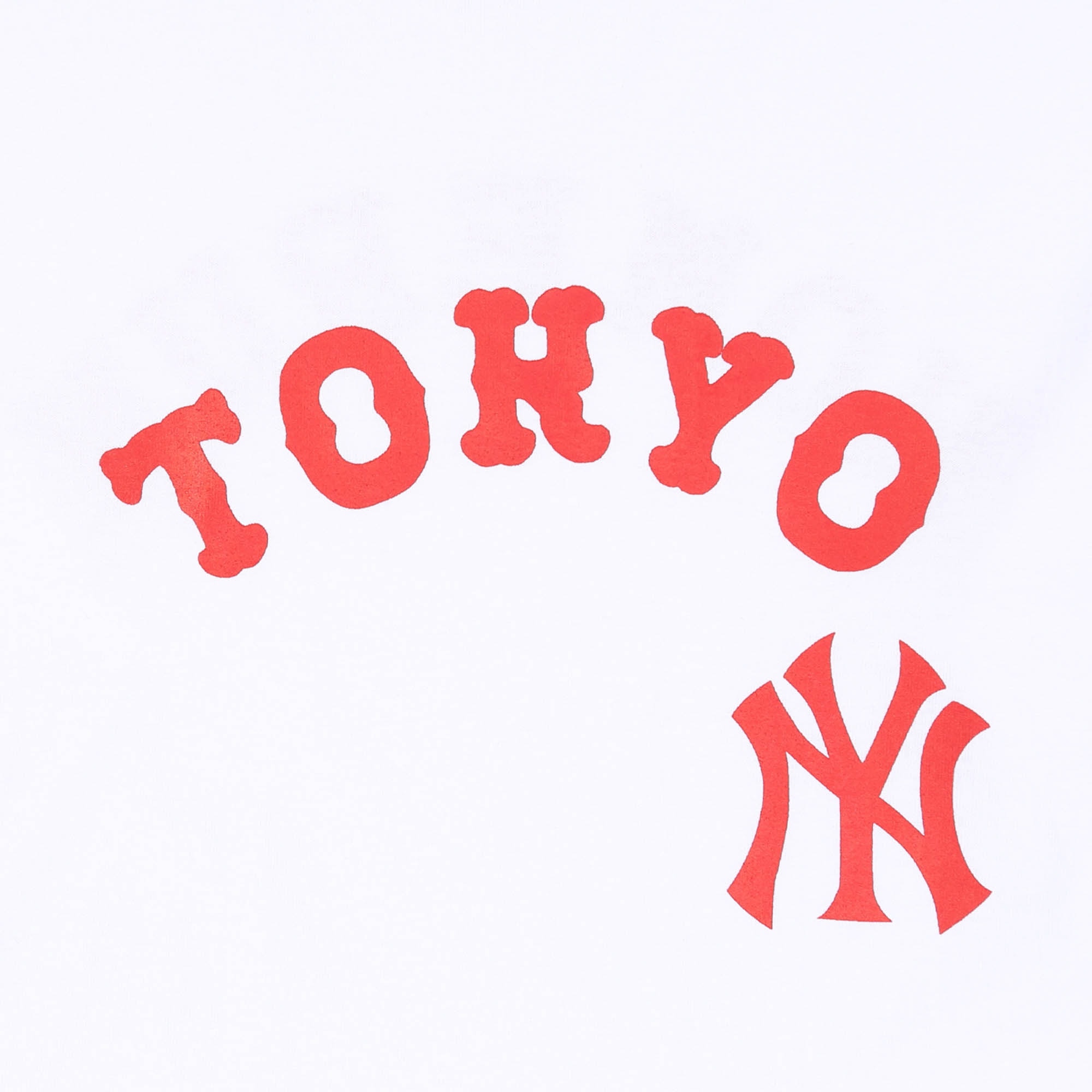 Tokyo NY L/S T-Shirt - White product photo
