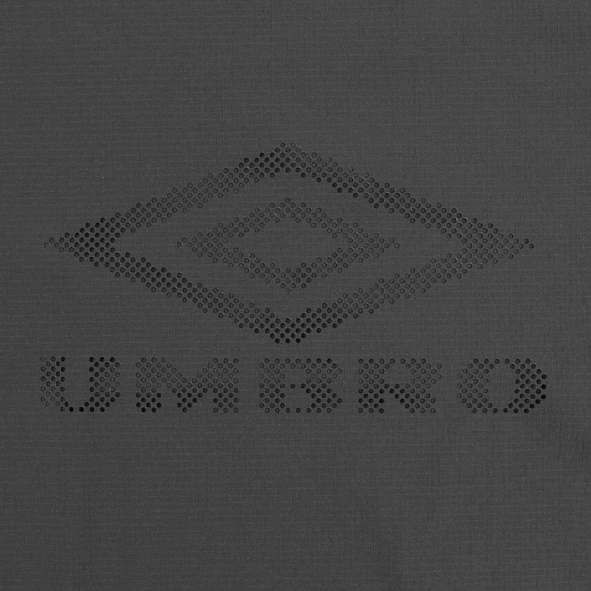 Lasered Nylon Crewneck - Grey/Black product photo