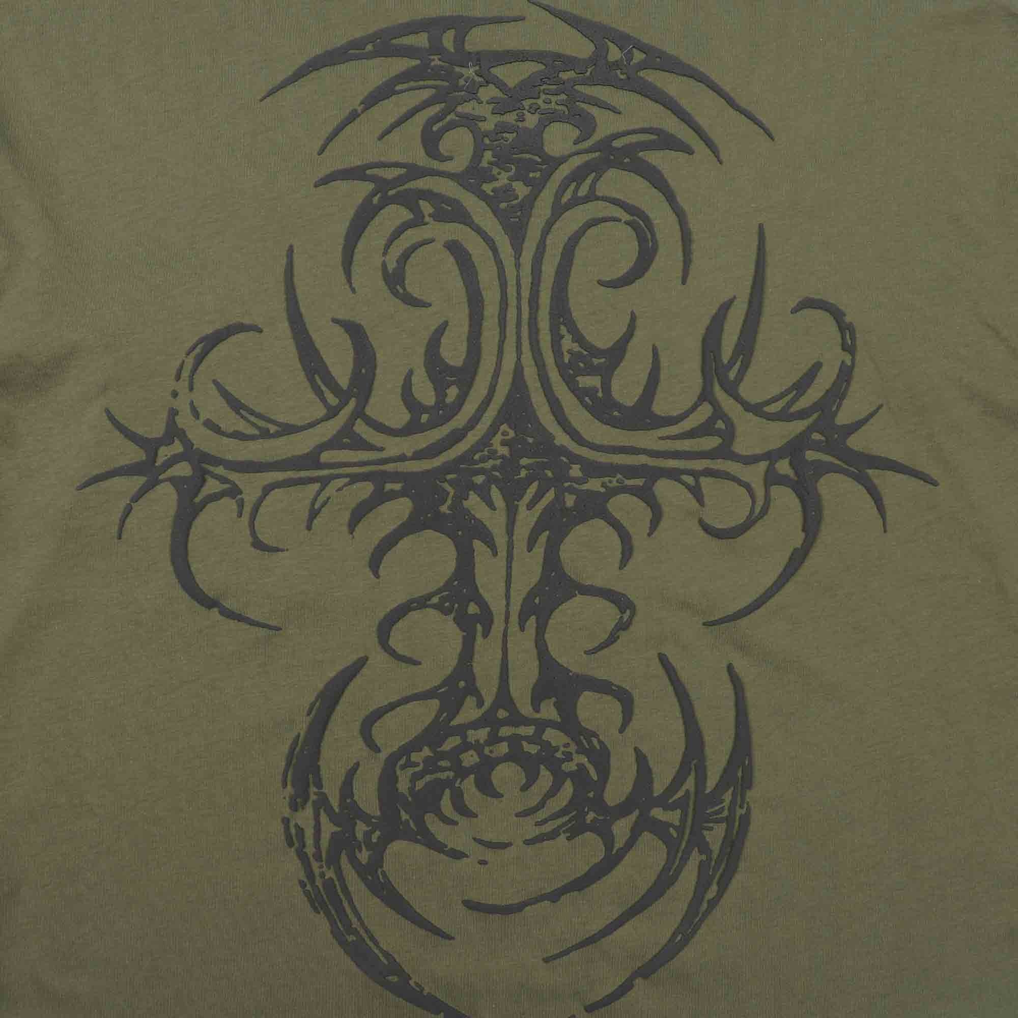 Rough L/S T-Shirt - Military Green product photo
