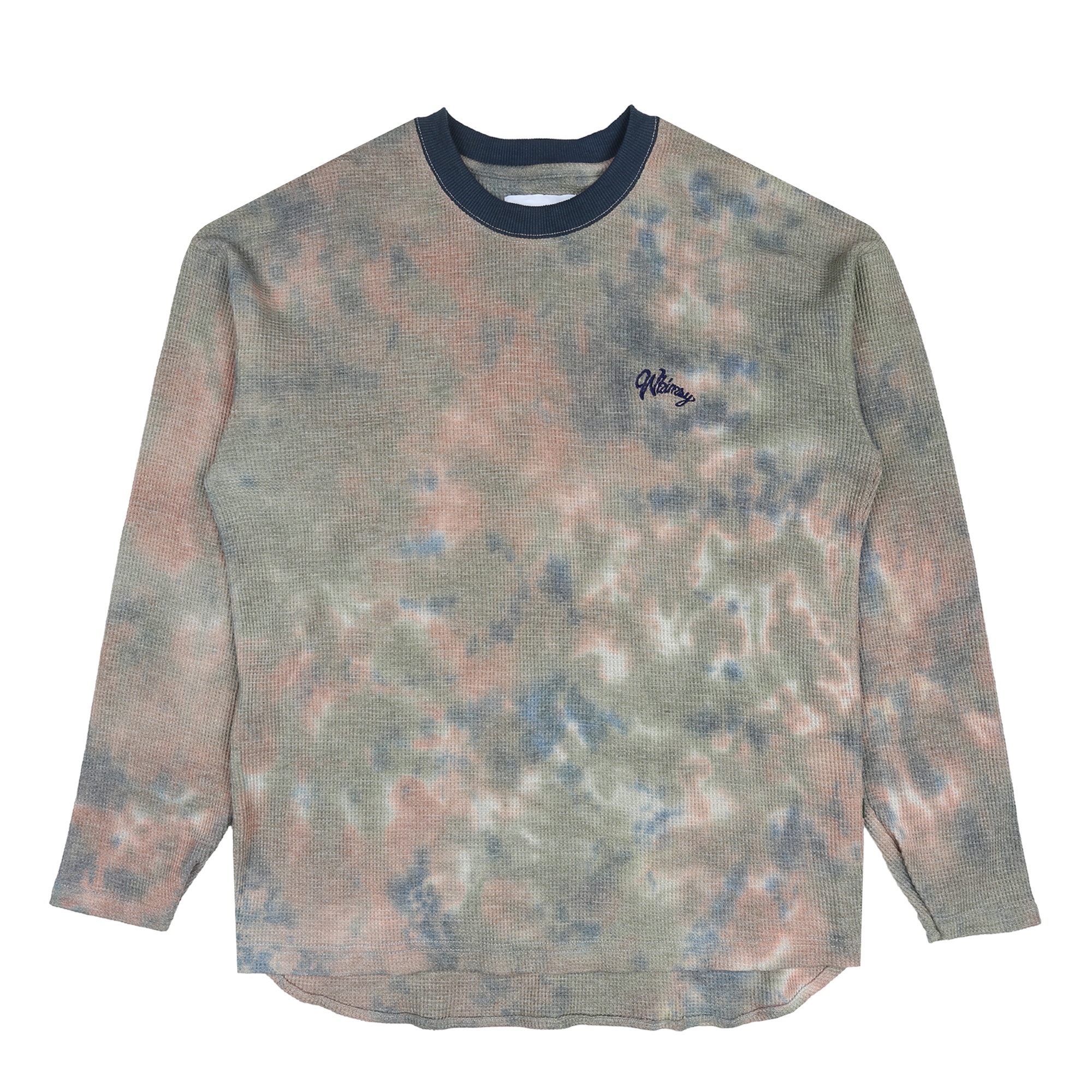 Tie Dye Thermal - Olive product photo