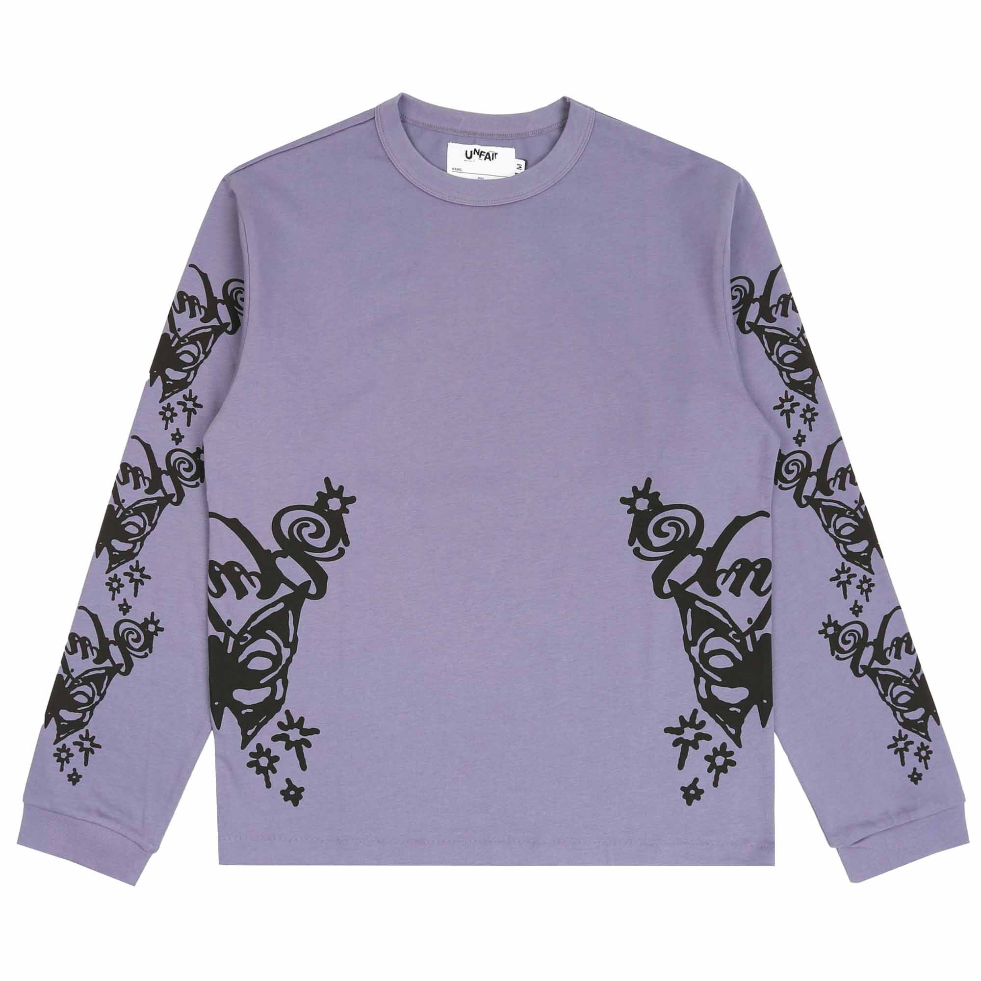 Nans Garden LS T-Shirt - Purple product photo