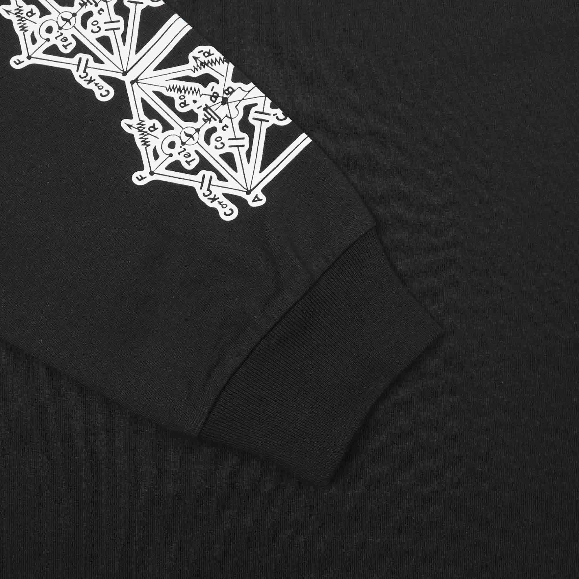 Envelope Goat L/S T-Shirt - Black product photo