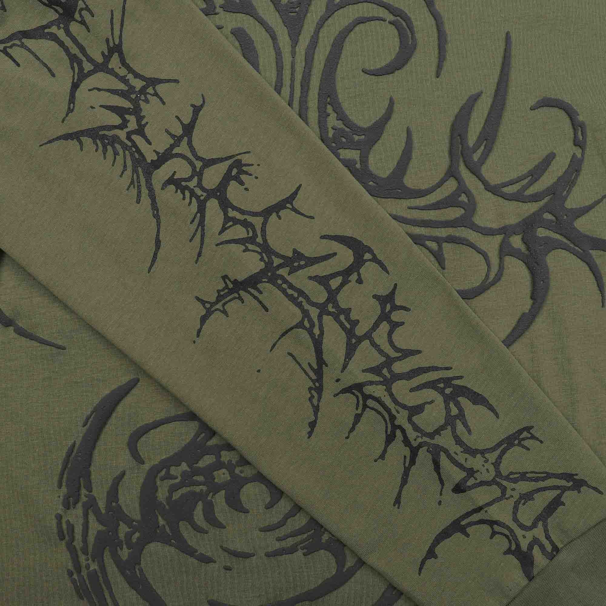 Rough L/S T-Shirt - Military Green product photo