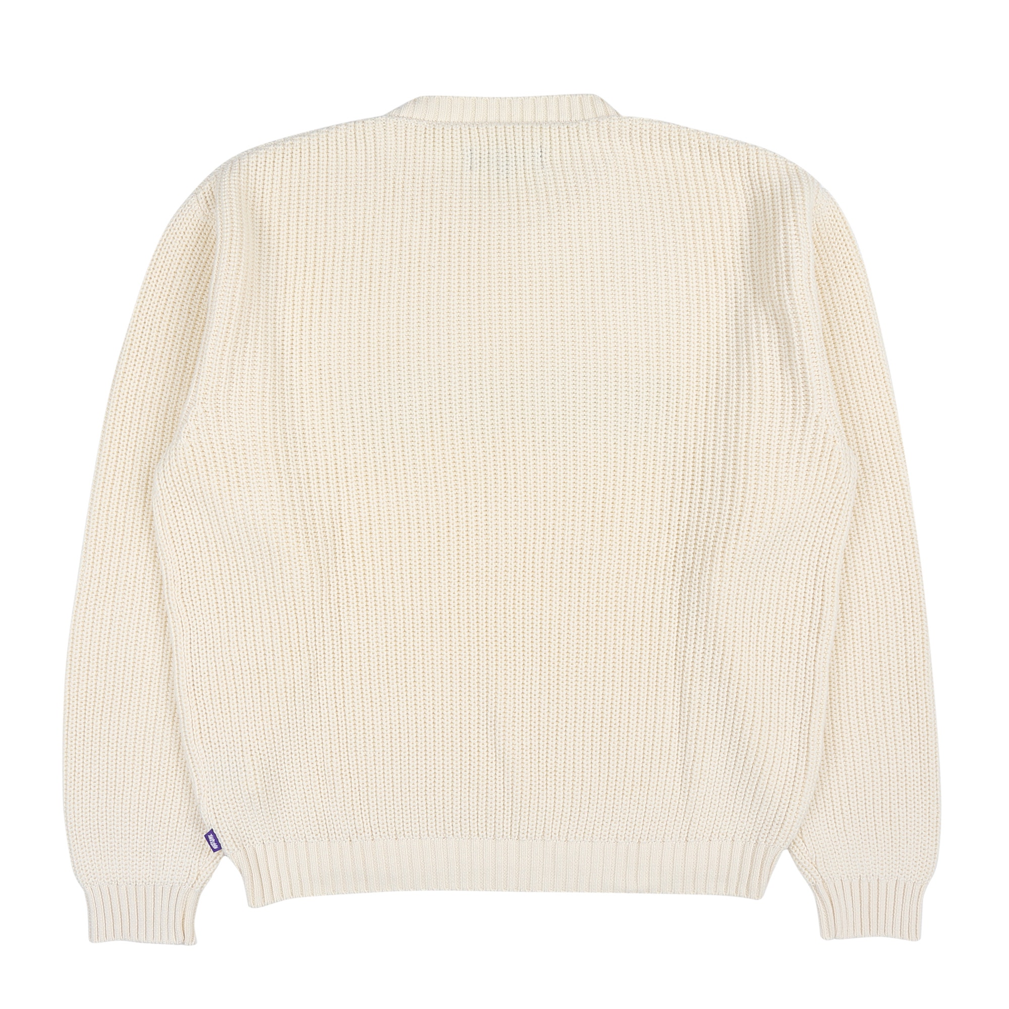 Drip Logo Sweater - Cream product photo