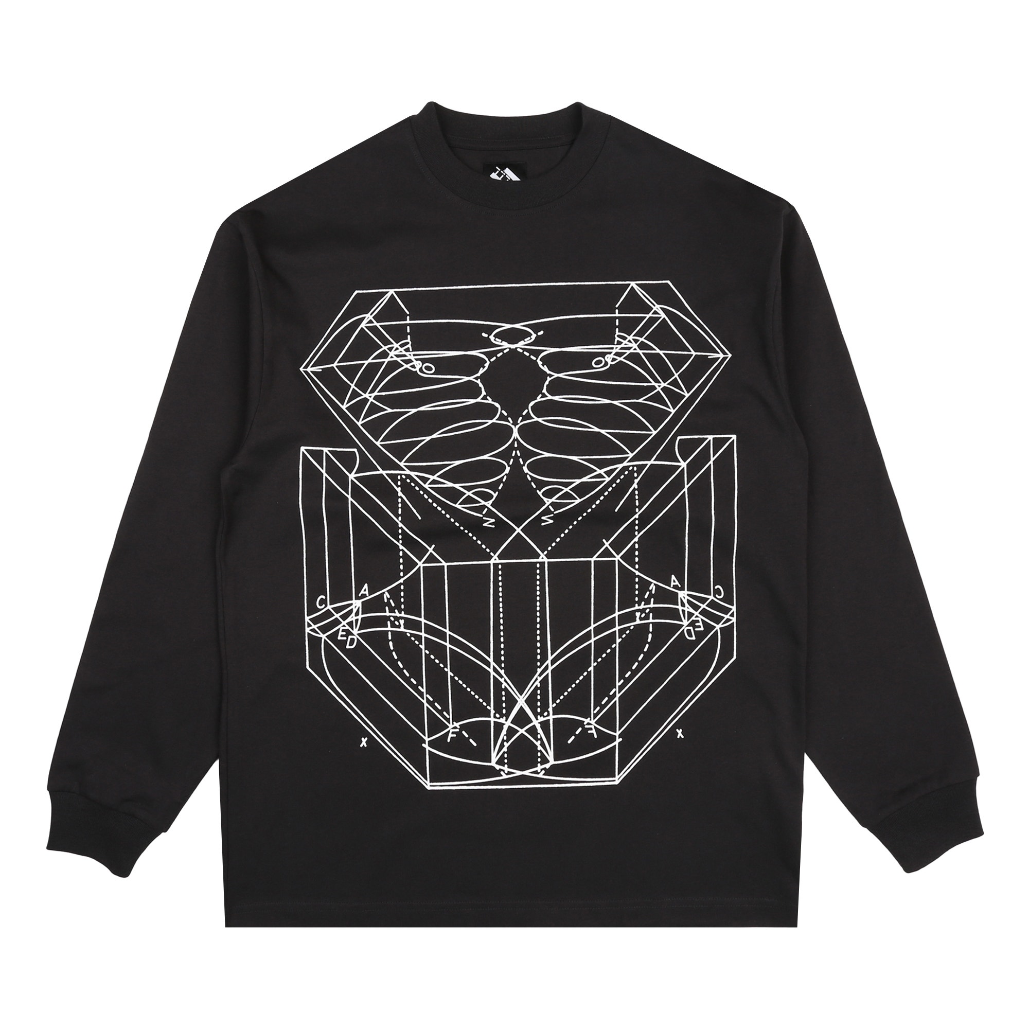 Graph LS T-Shirt - Black product photo