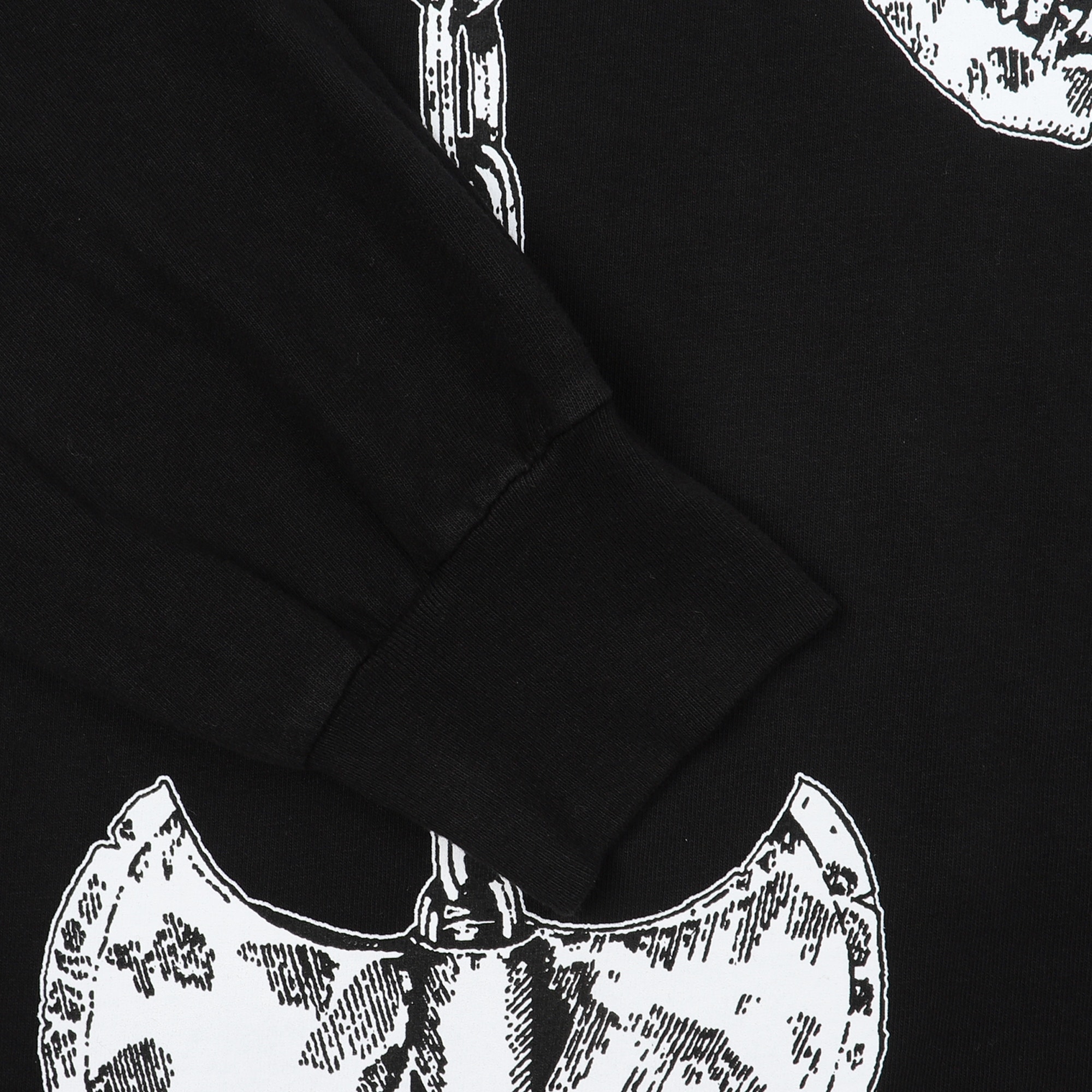 Axe Grinder LS T-Shirt - Black product photo