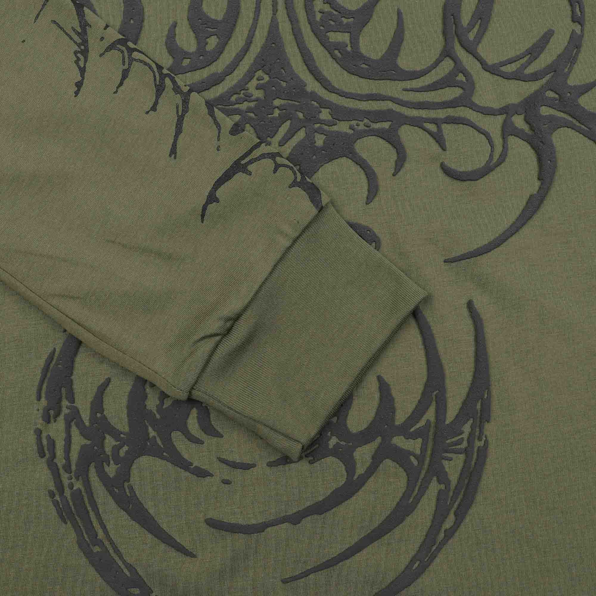 Rough L/S T-Shirt - Military Green product photo