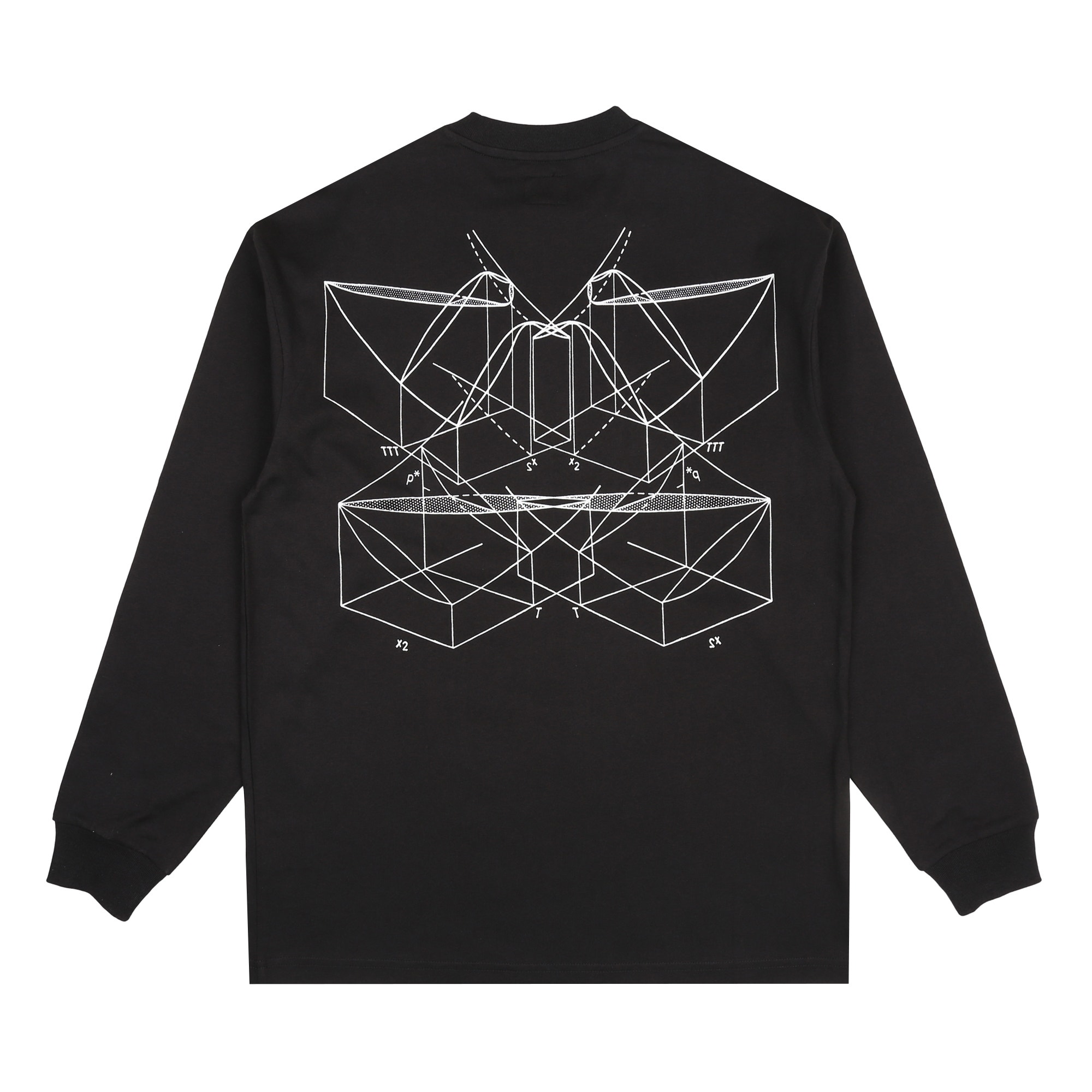 Graph LS T-Shirt - Black product photo
