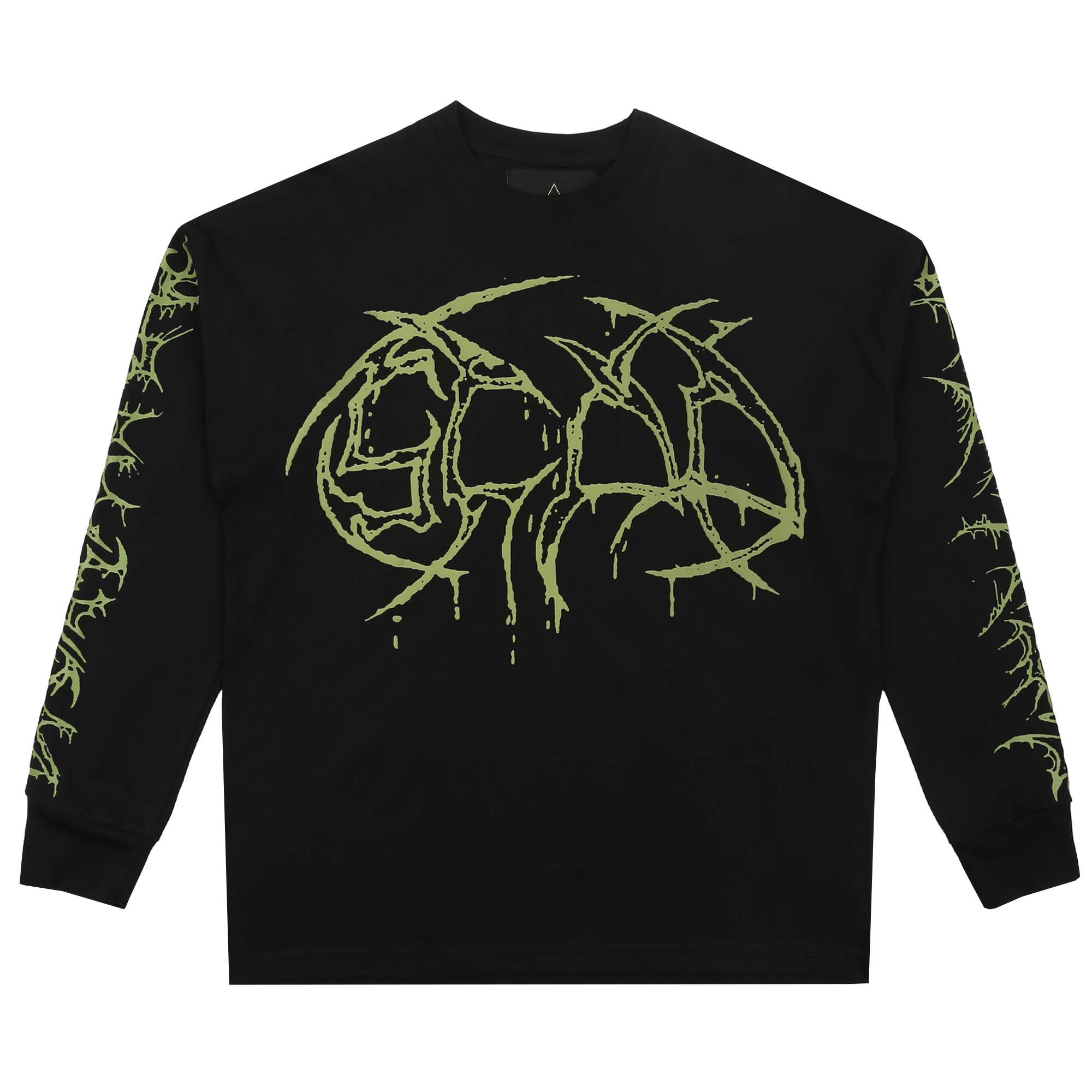 Rough L/S T-Shirt - Black product photo