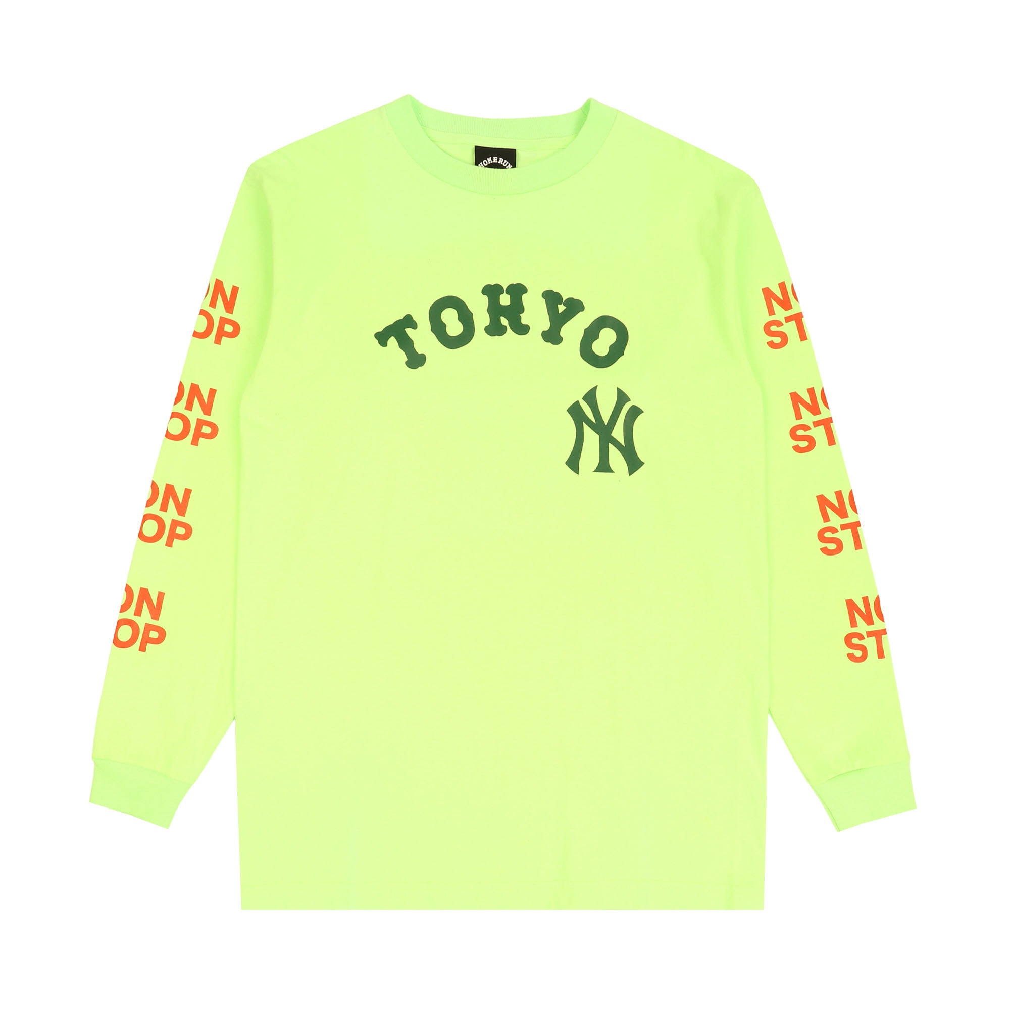 Tokyo NY L/S T-Shirt - Green product photo