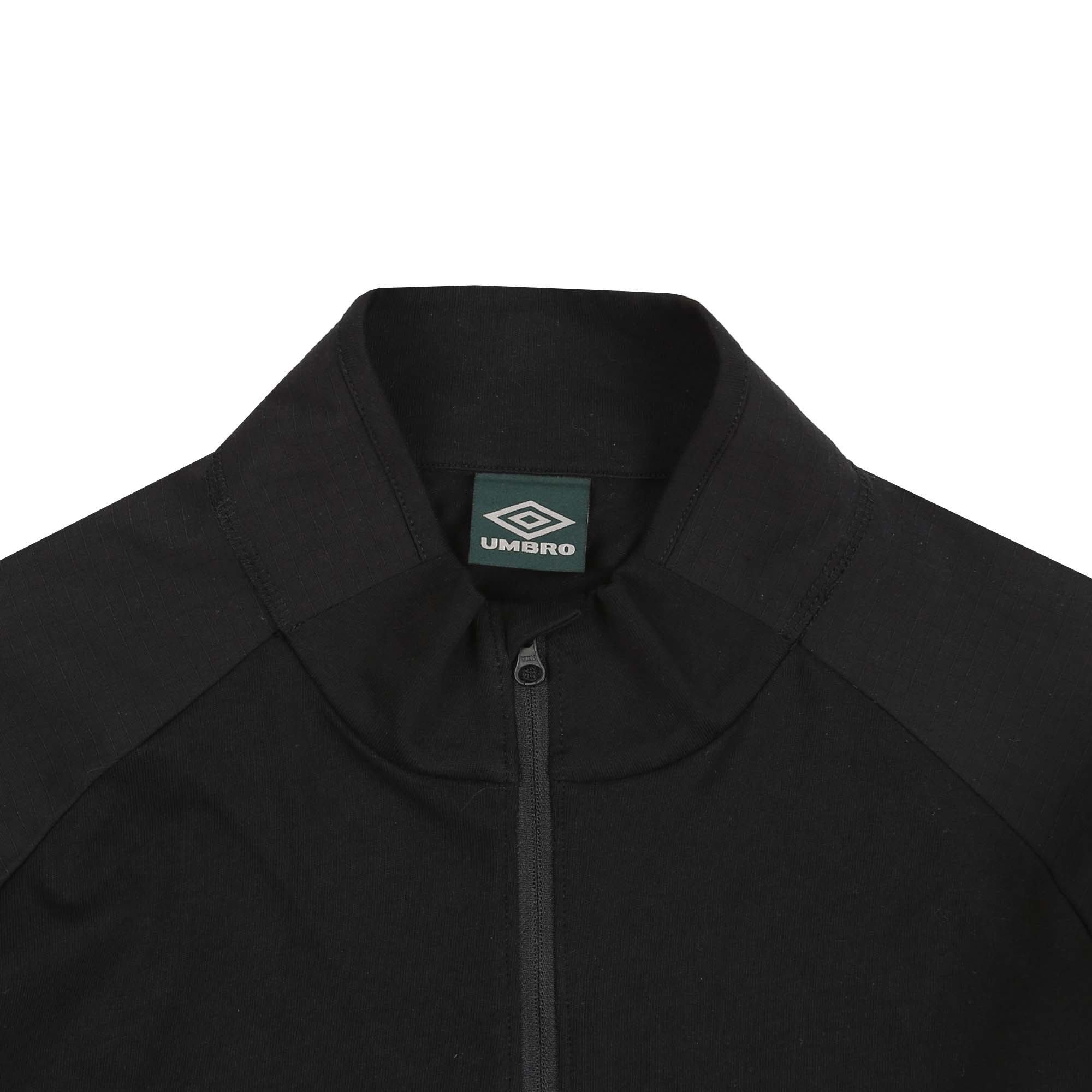 Tapered Half Zip - Black product photo