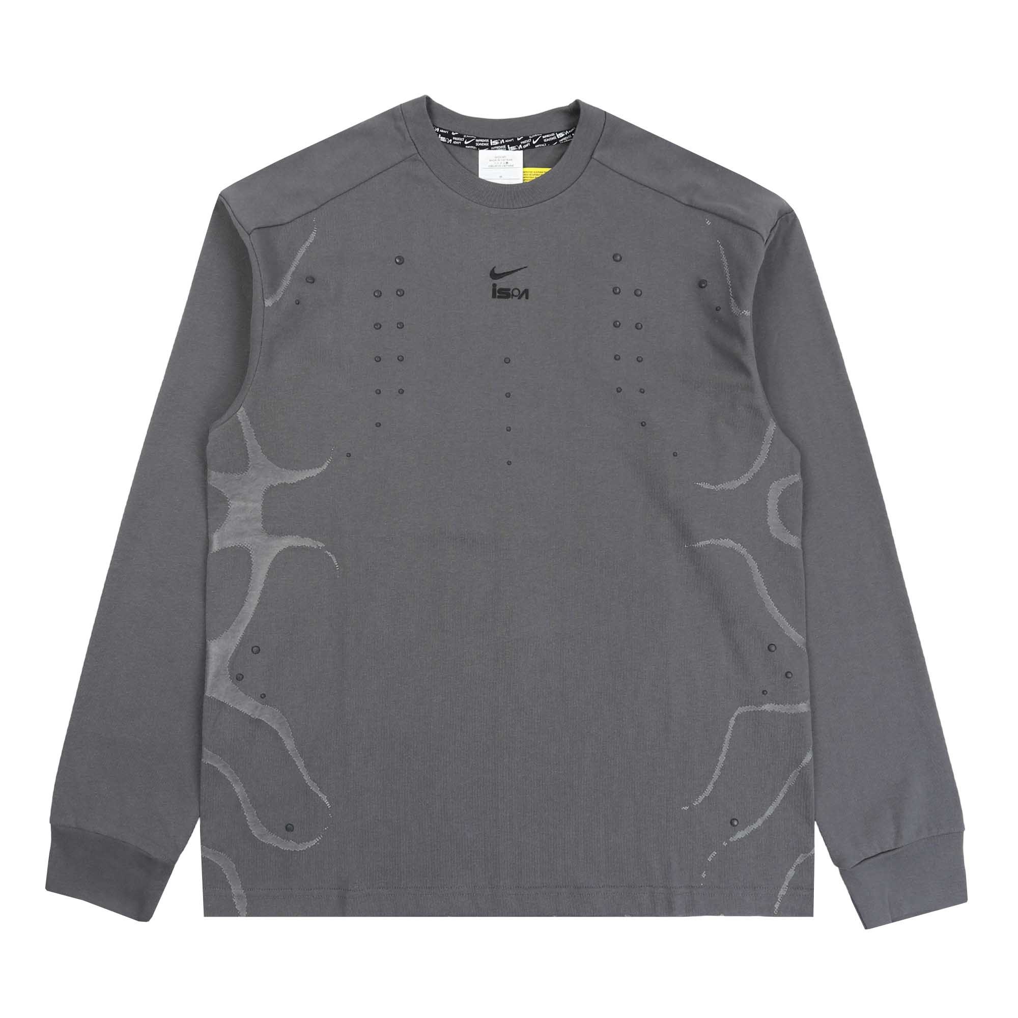 Nike ISPA PRTCT SNSE LS T-Shirt - Iron Grey product photo