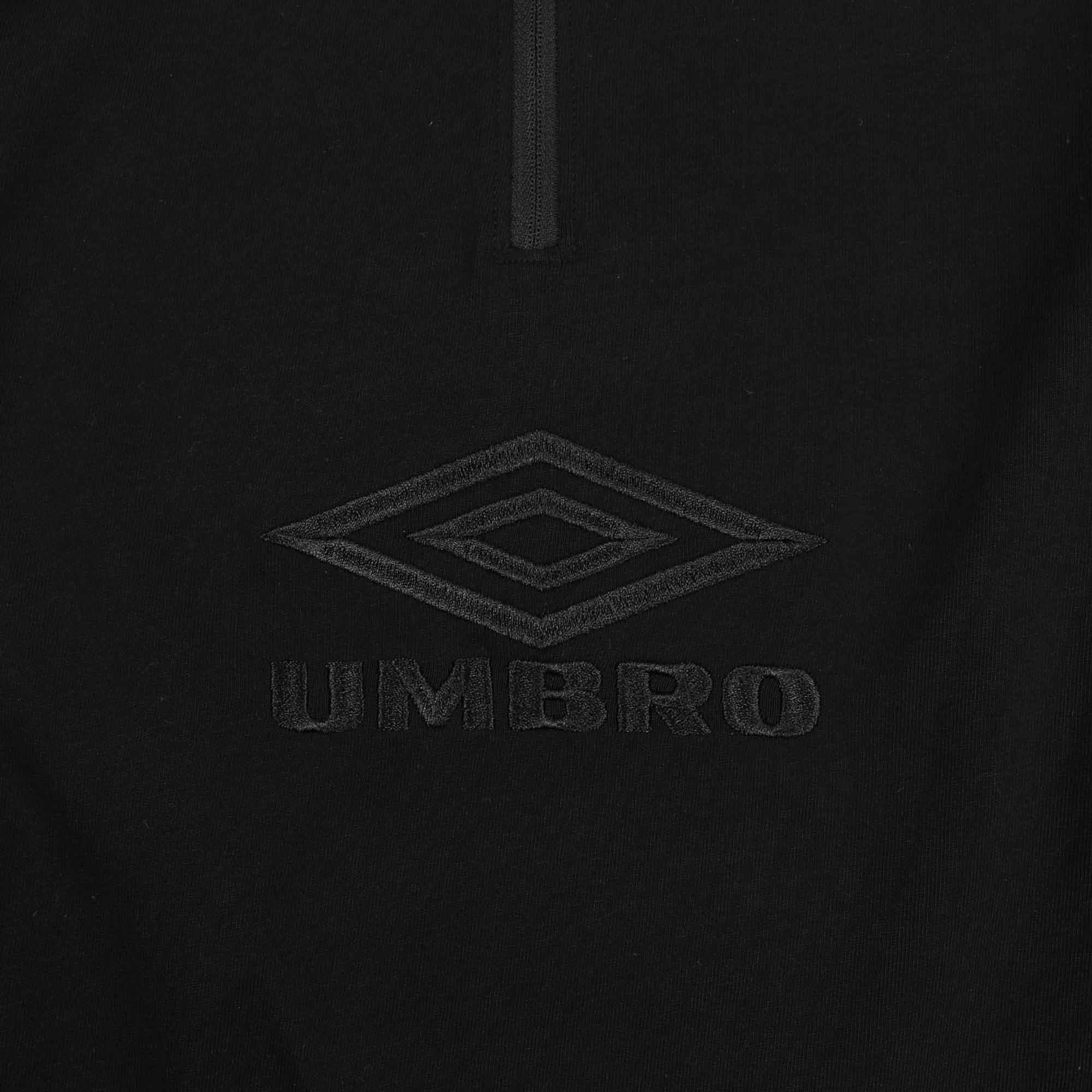 Tapered Half Zip - Black product photo