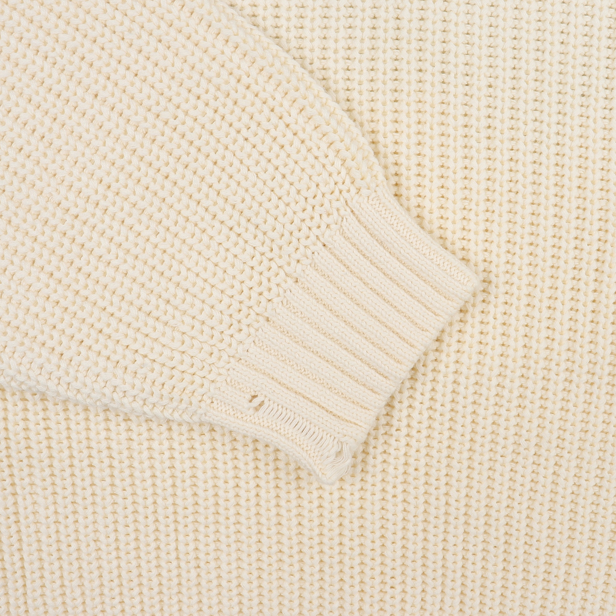 Drip Logo Sweater - Cream product photo