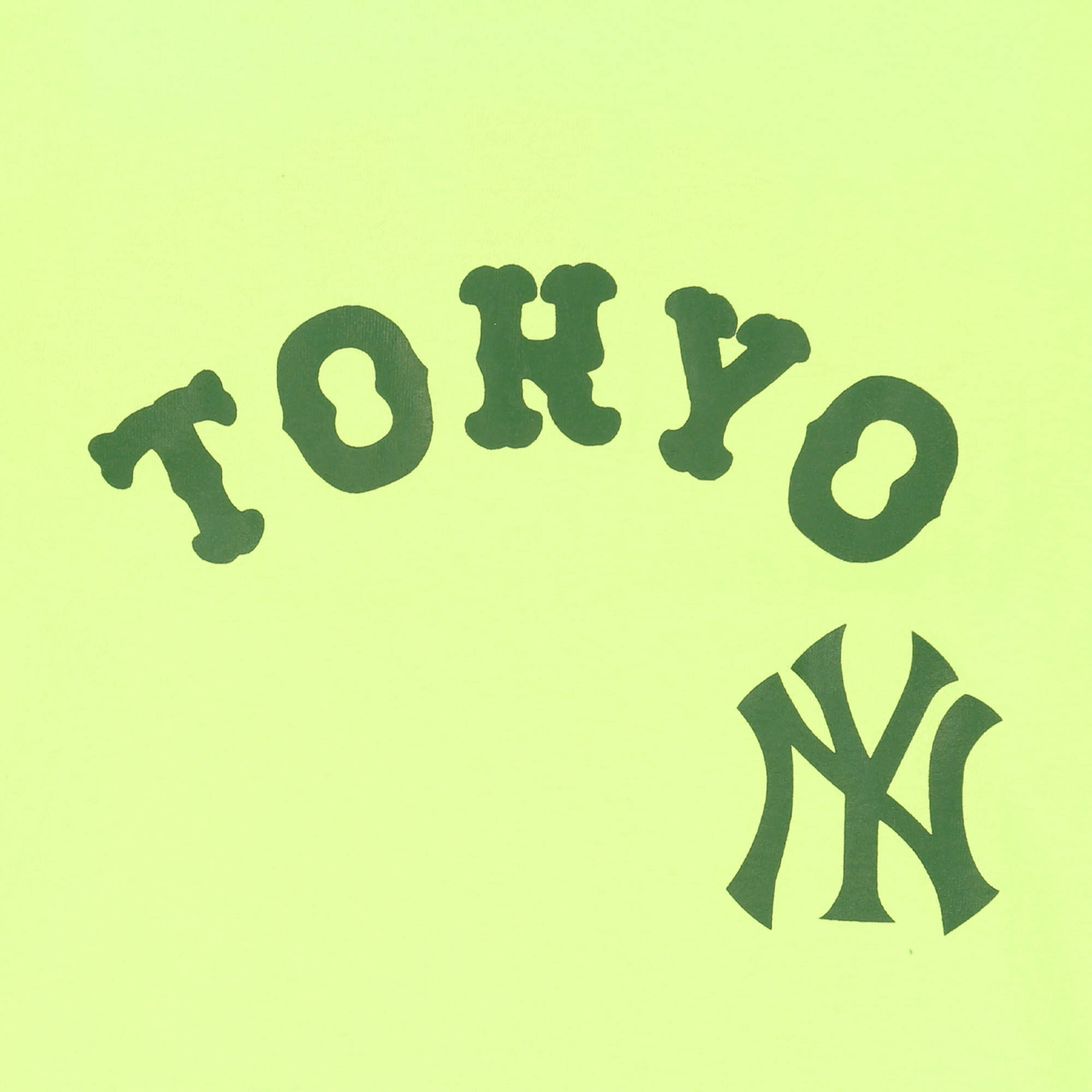 Tokyo NY L/S T-Shirt - Green product photo
