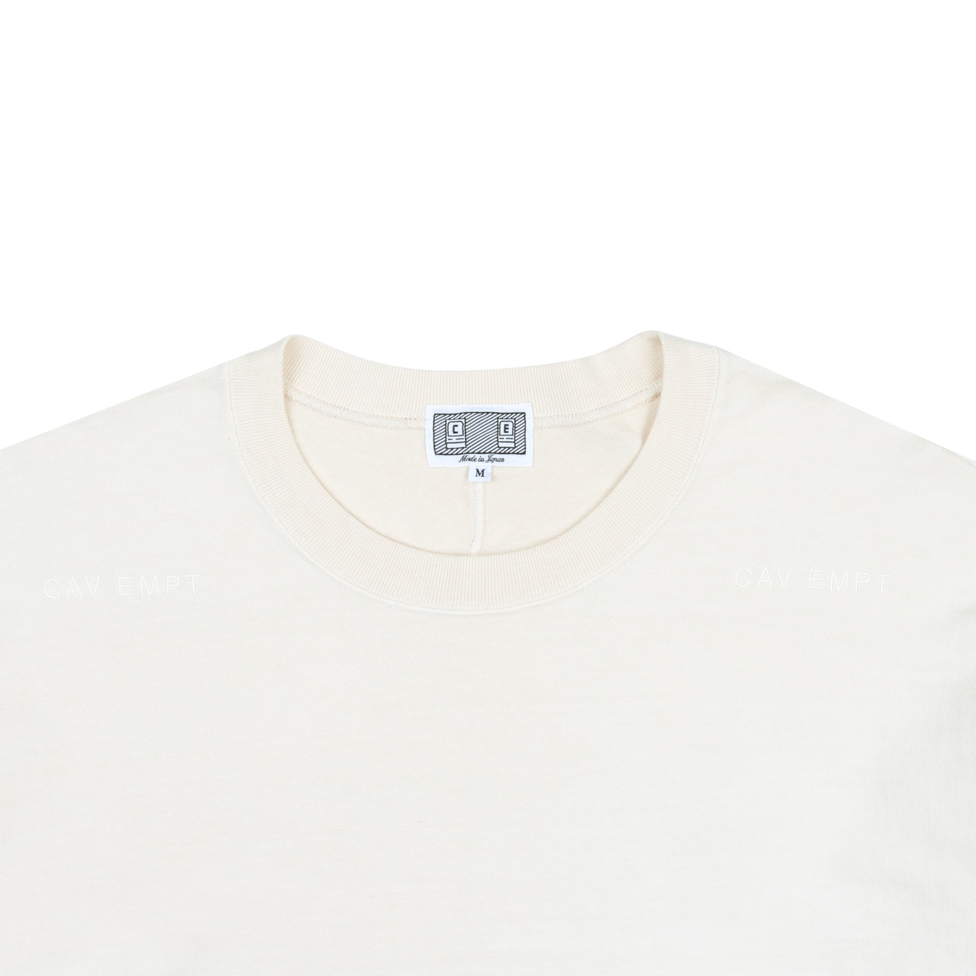 Overdye Forward Line L/S T-Shirt - Beige product photo