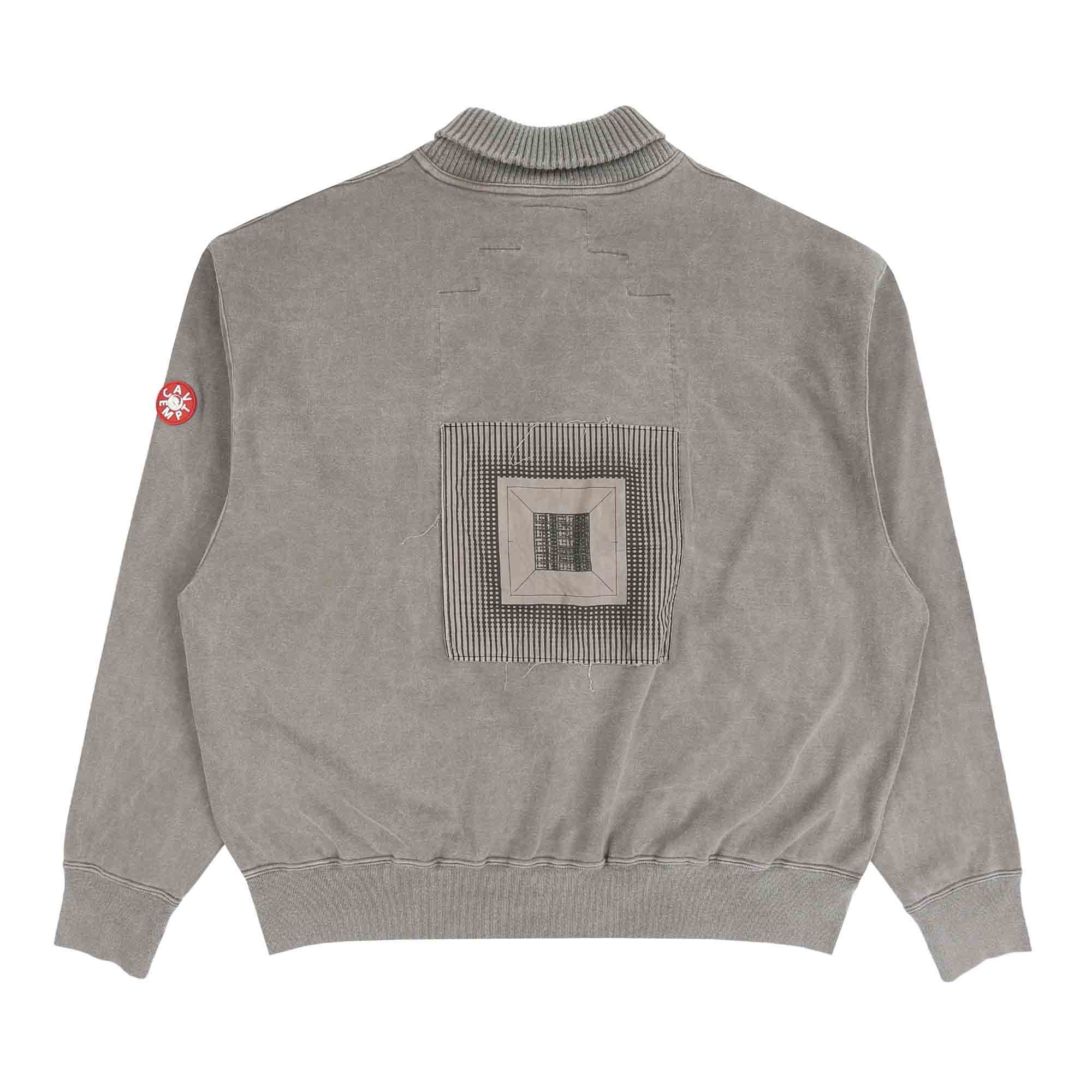 Overdye Overlap Light Crewneck - Brown product photo