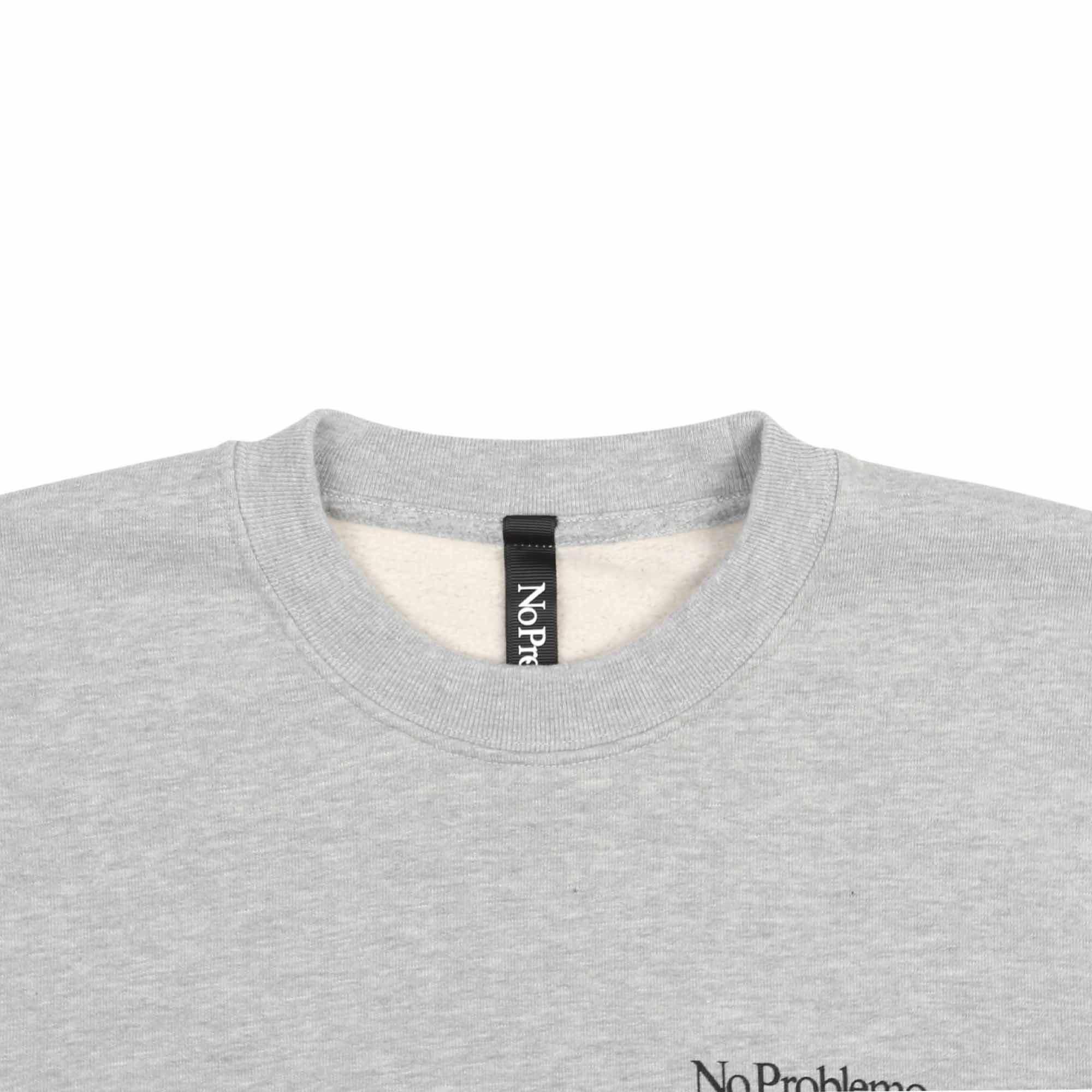 Mini Problemo Crewneck Sweat - Grey product photo