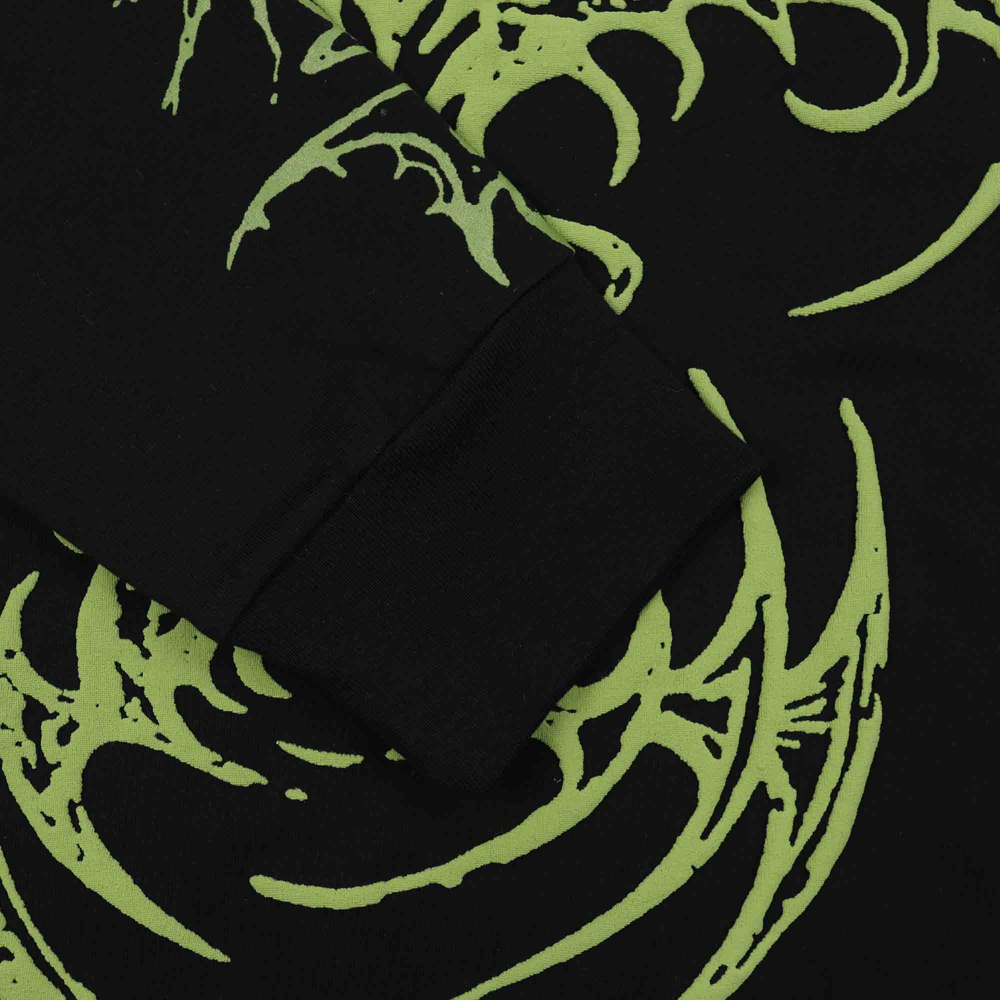 Rough L/S T-Shirt - Black product photo