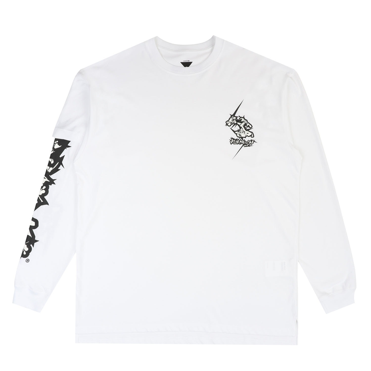 LS T-Shirt- White product photo