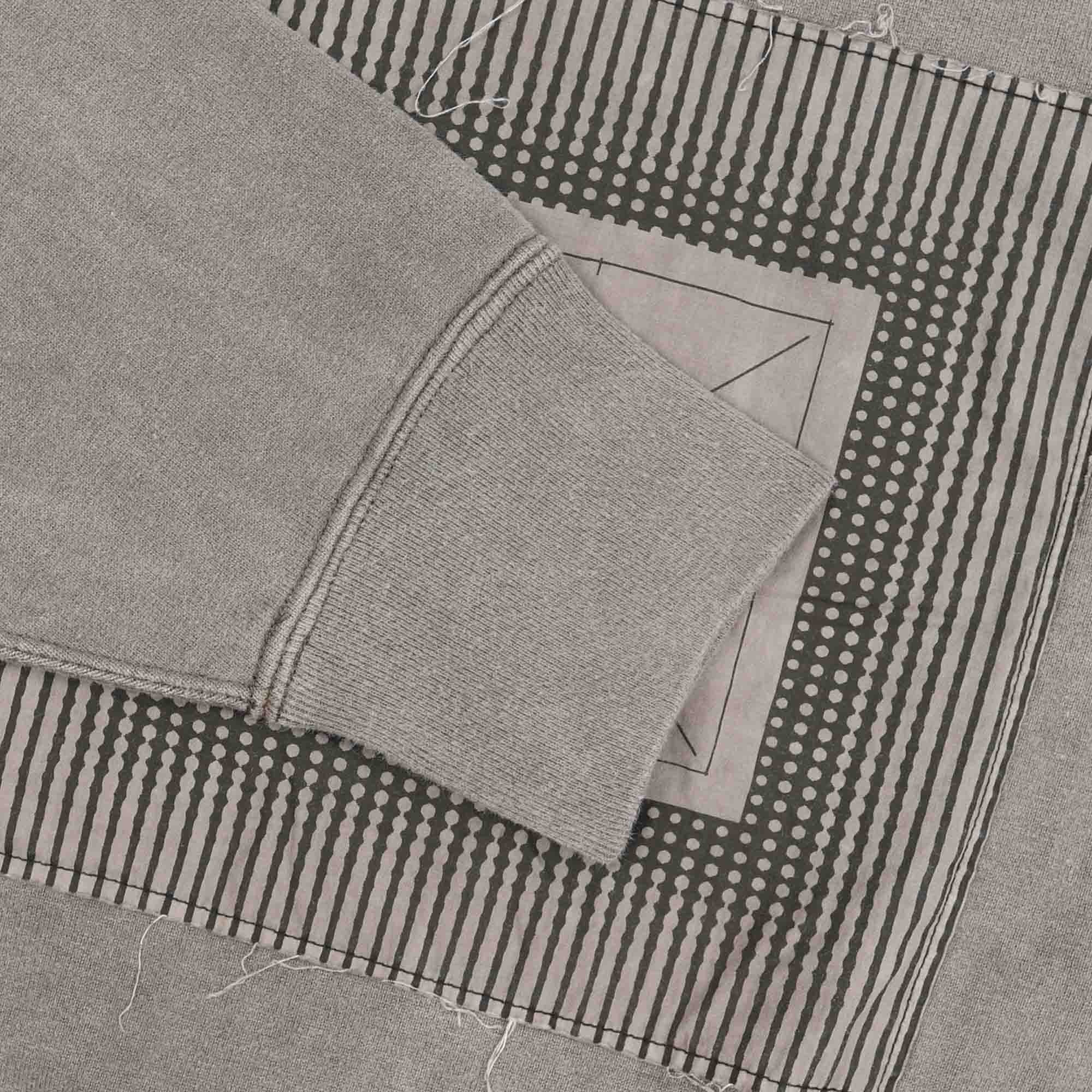 Overdye Overlap Light Crewneck - Brown product photo
