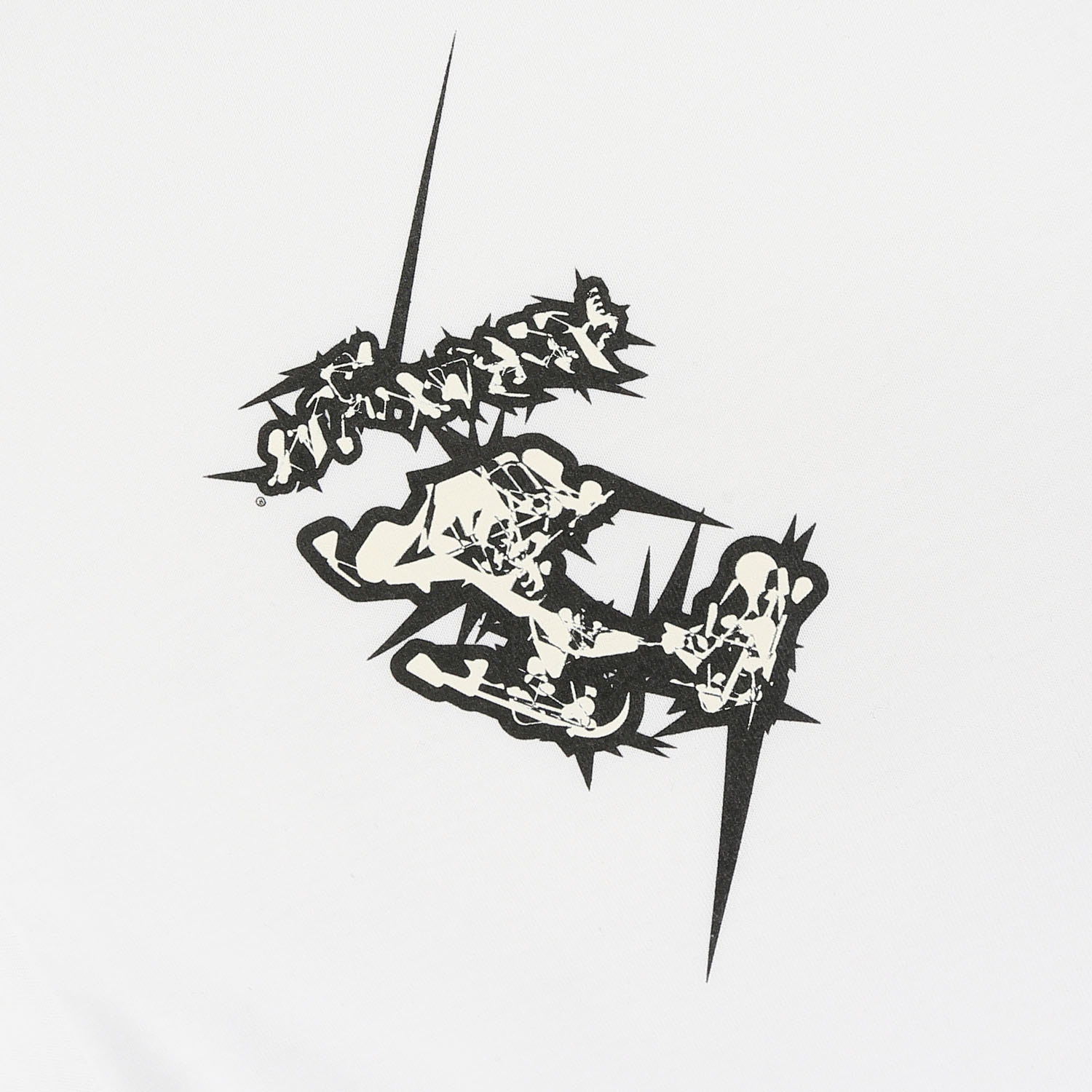 LS T-Shirt- White product photo