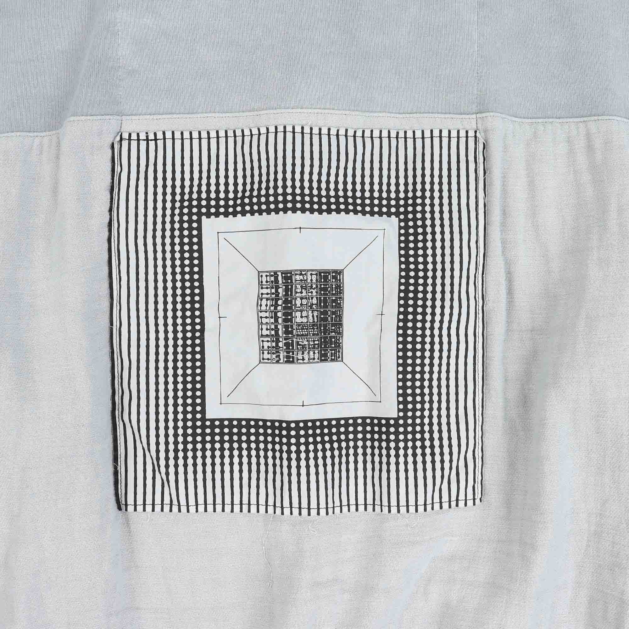 Overdye Collared Light Crewneck - Grey product photo