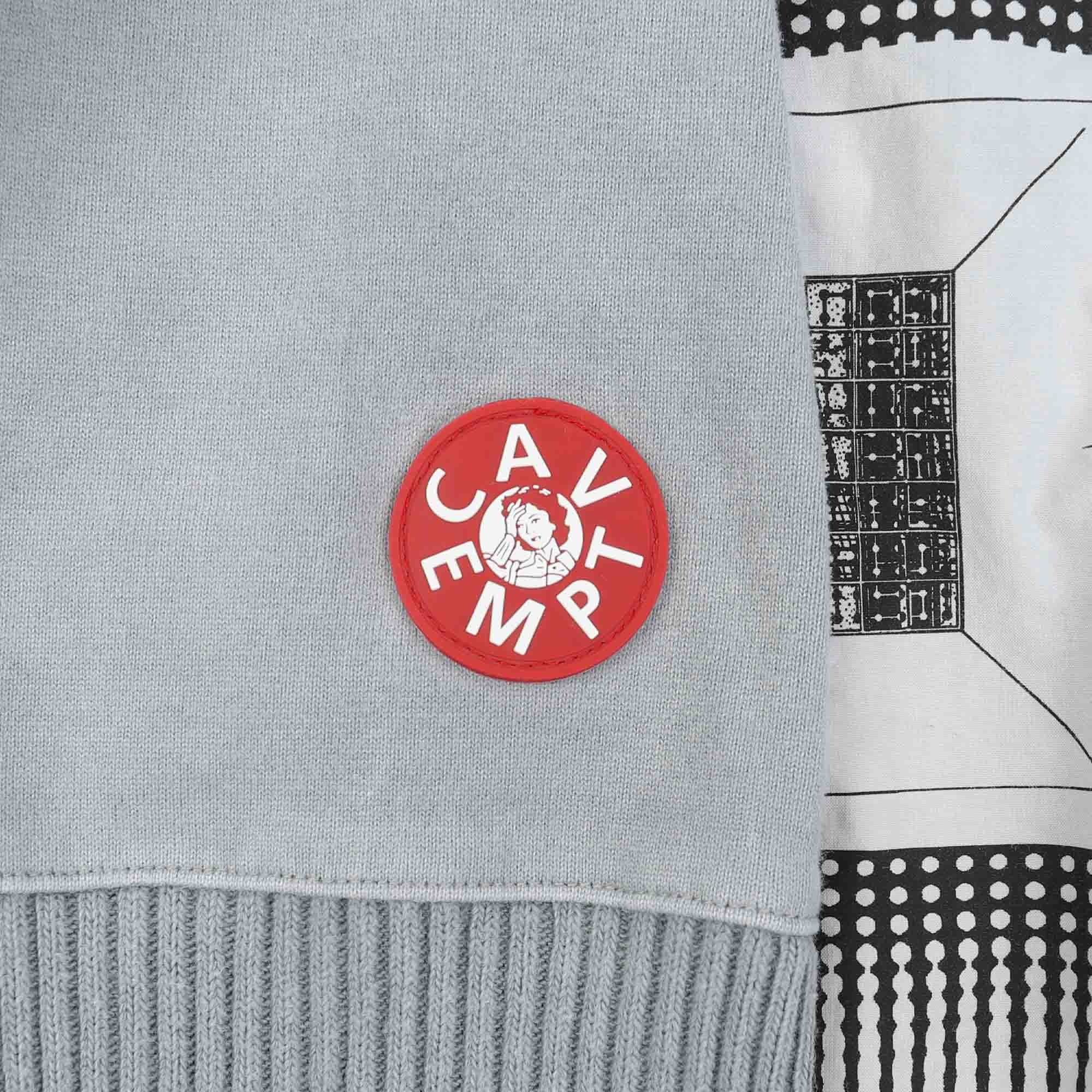Overdye Collared Light Crewneck - Grey product photo