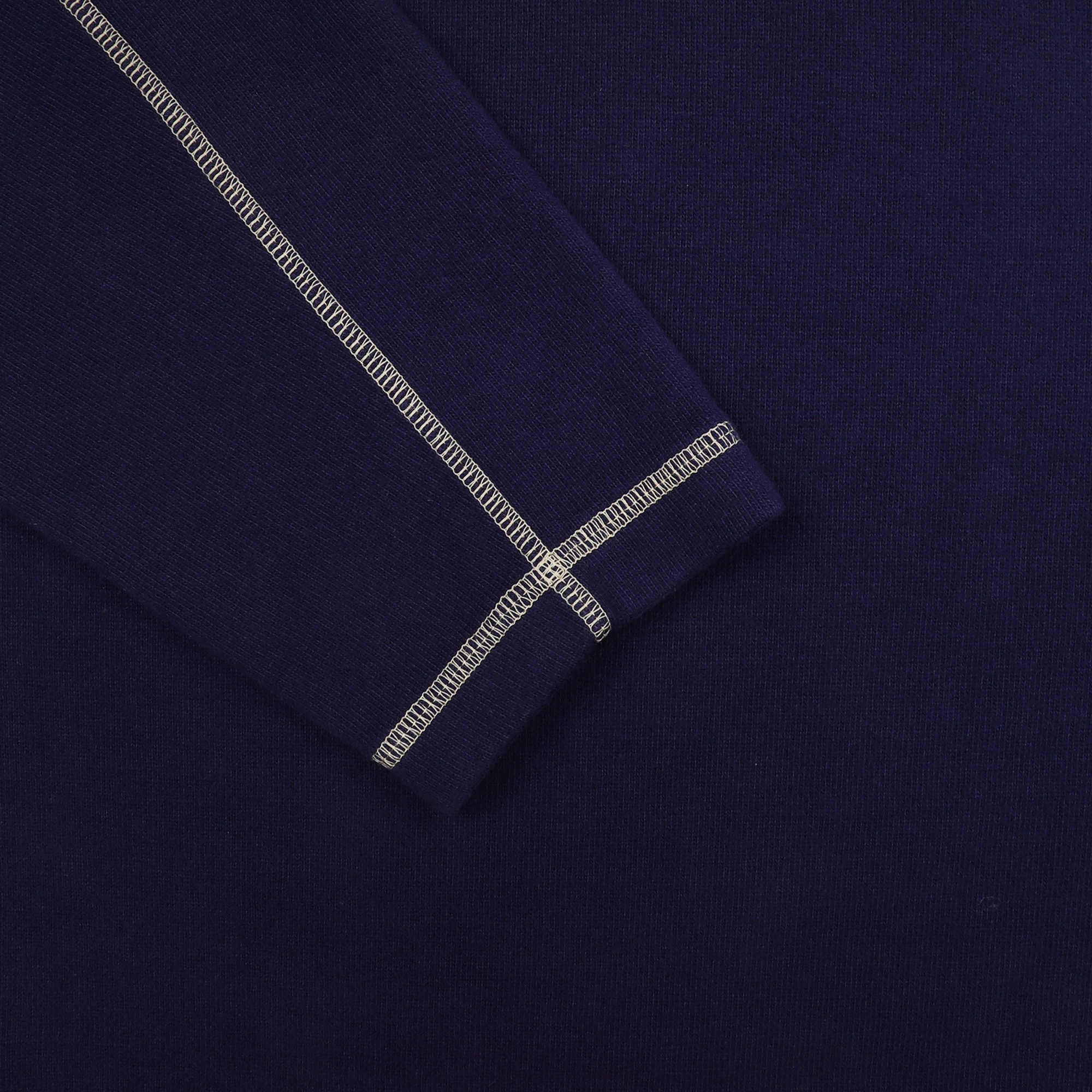 DBL Knit L/S Polo - Navy product photo
