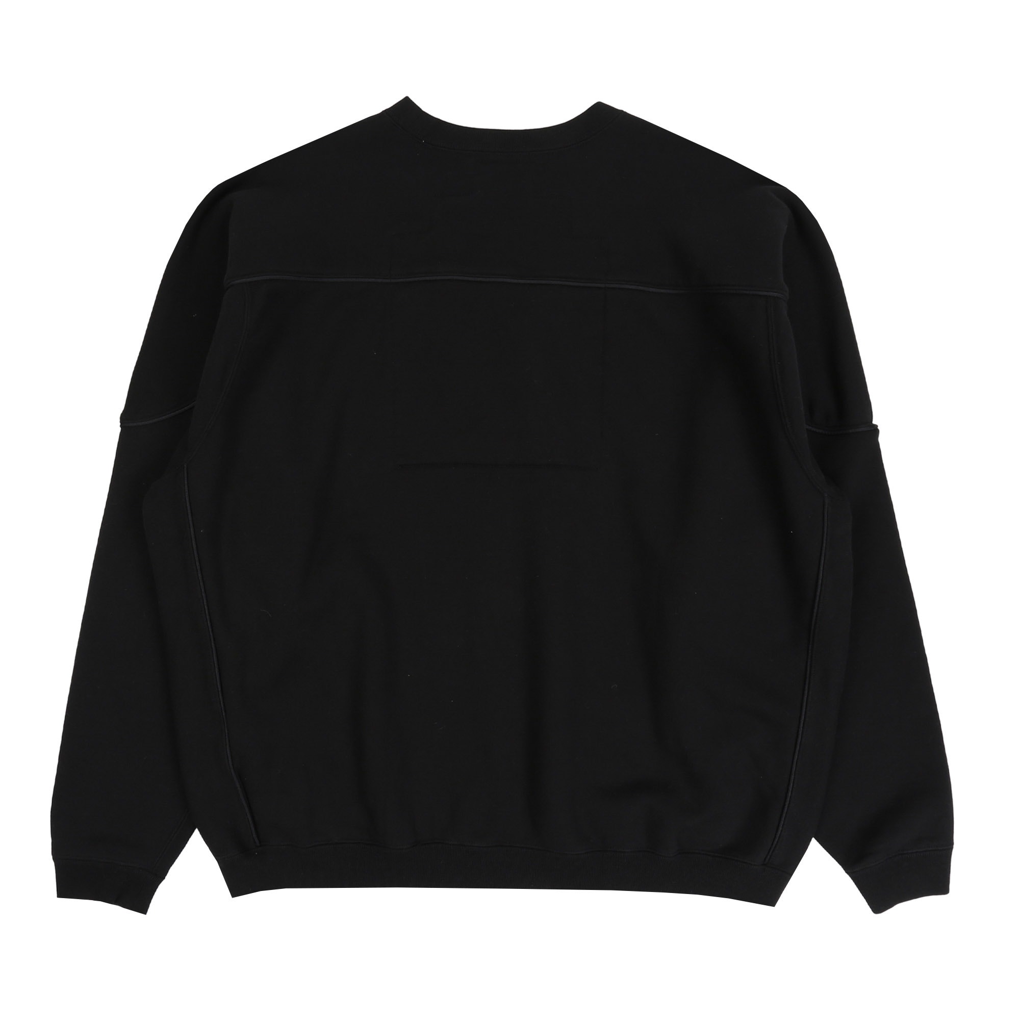 Cotton Track Crewneck - Black product photo