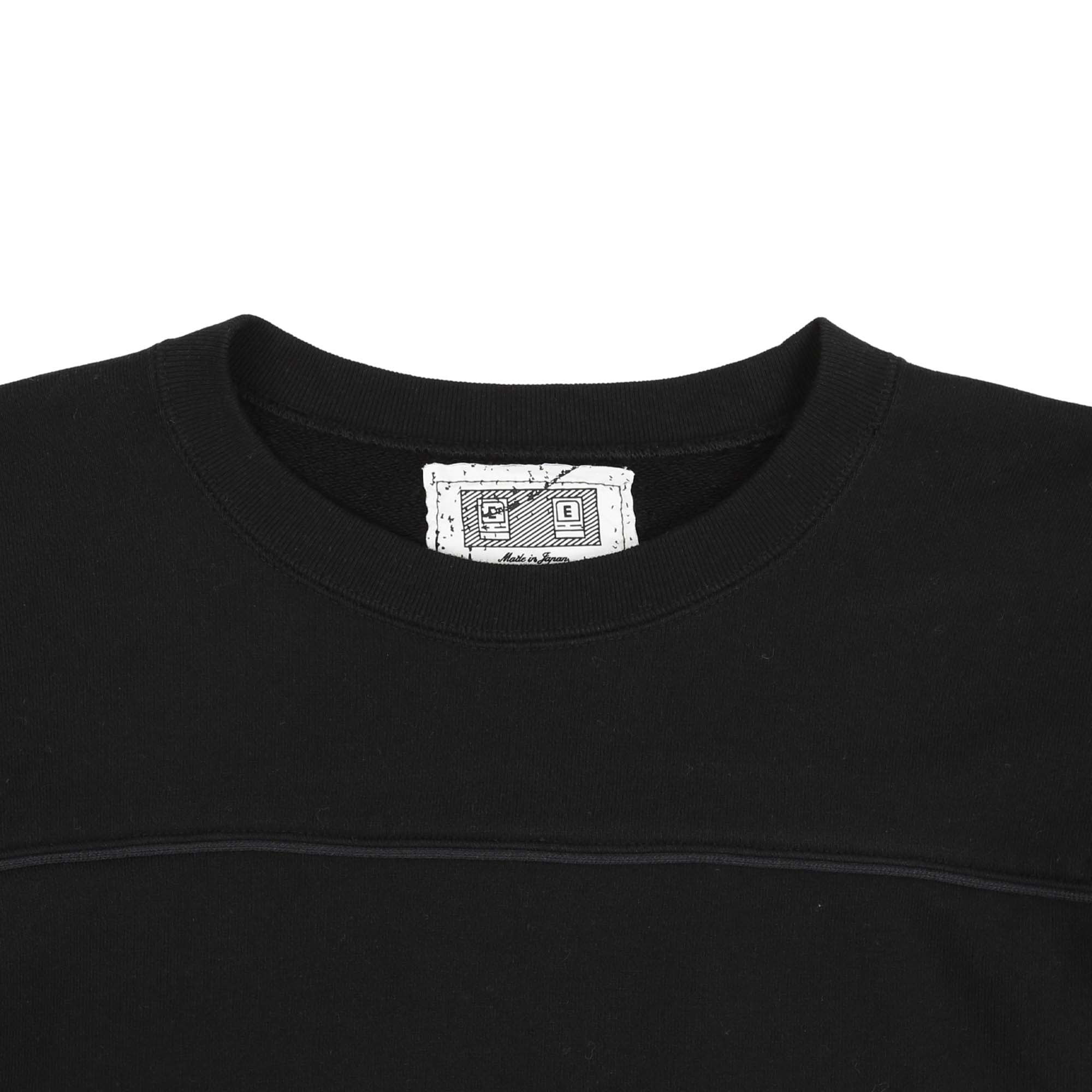 Cotton Track Crewneck - Black product photo