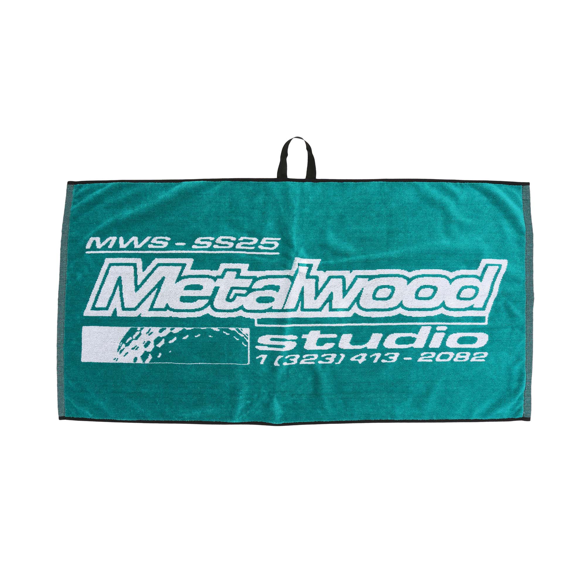 La Brea Shop Caddie Towel - Green product photo