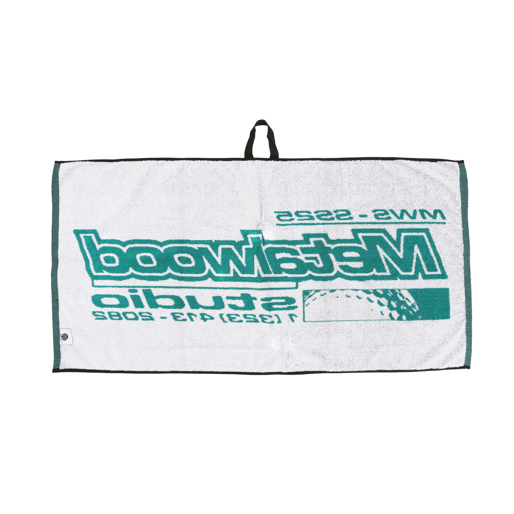 La Brea Shop Caddie Towel - Green product photo