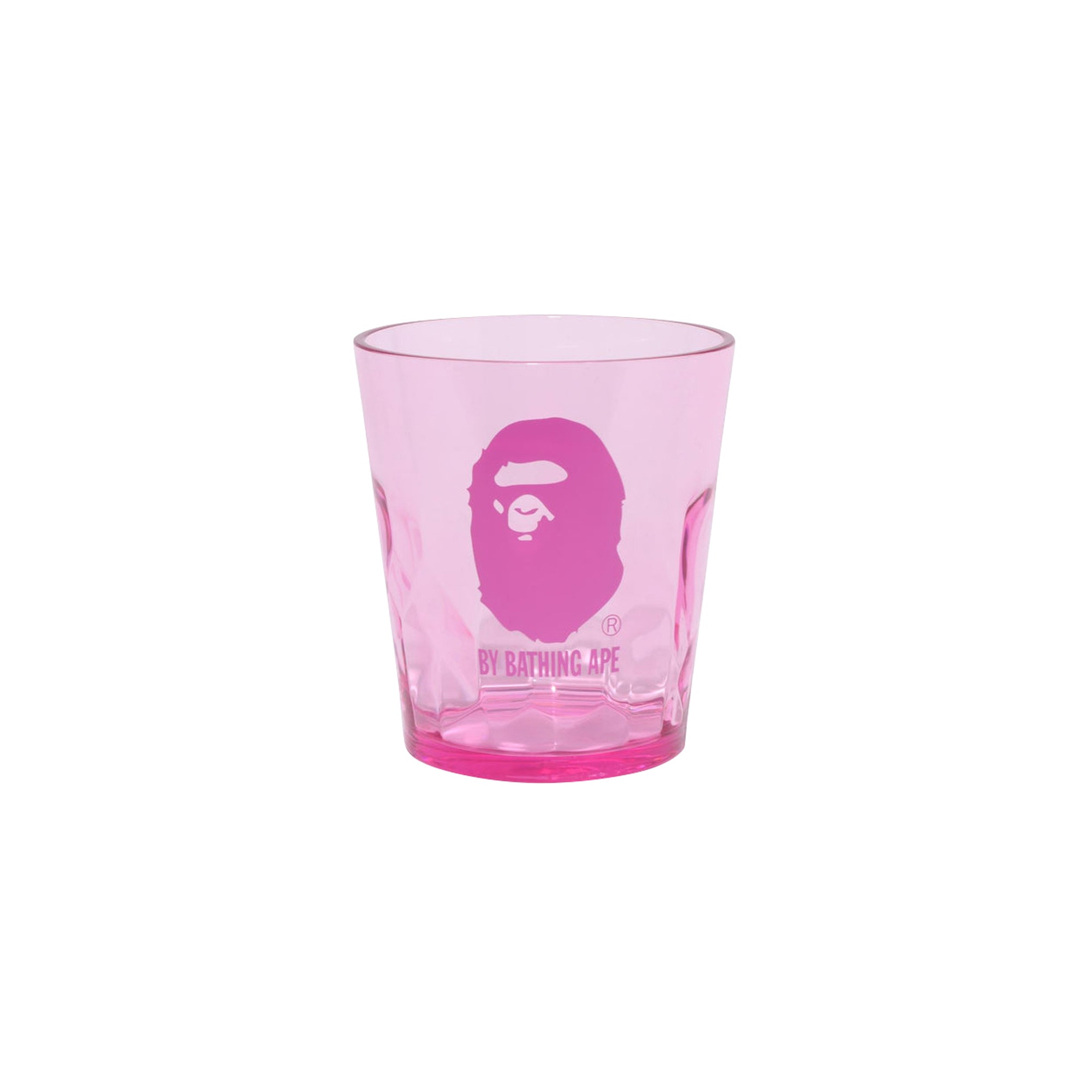 Bape X Plakira - Ape Head Glass - Pink product photo