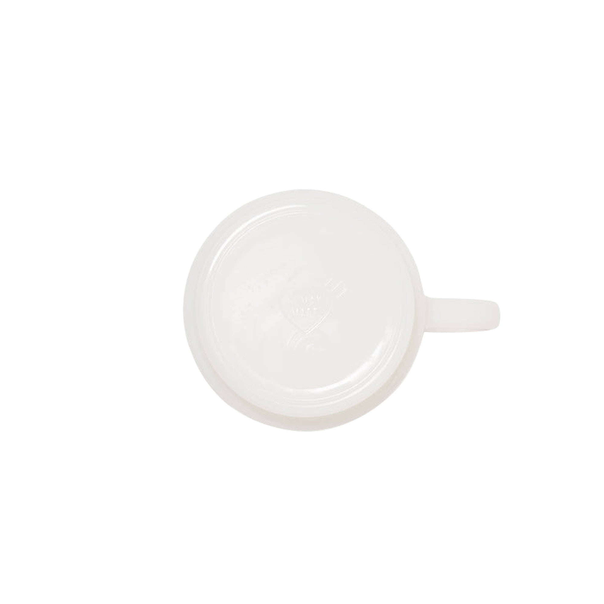 Glass Mug - White product photo