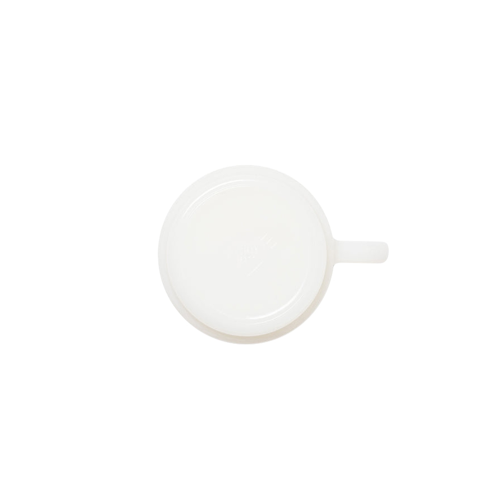 Glass Mug - White product photo