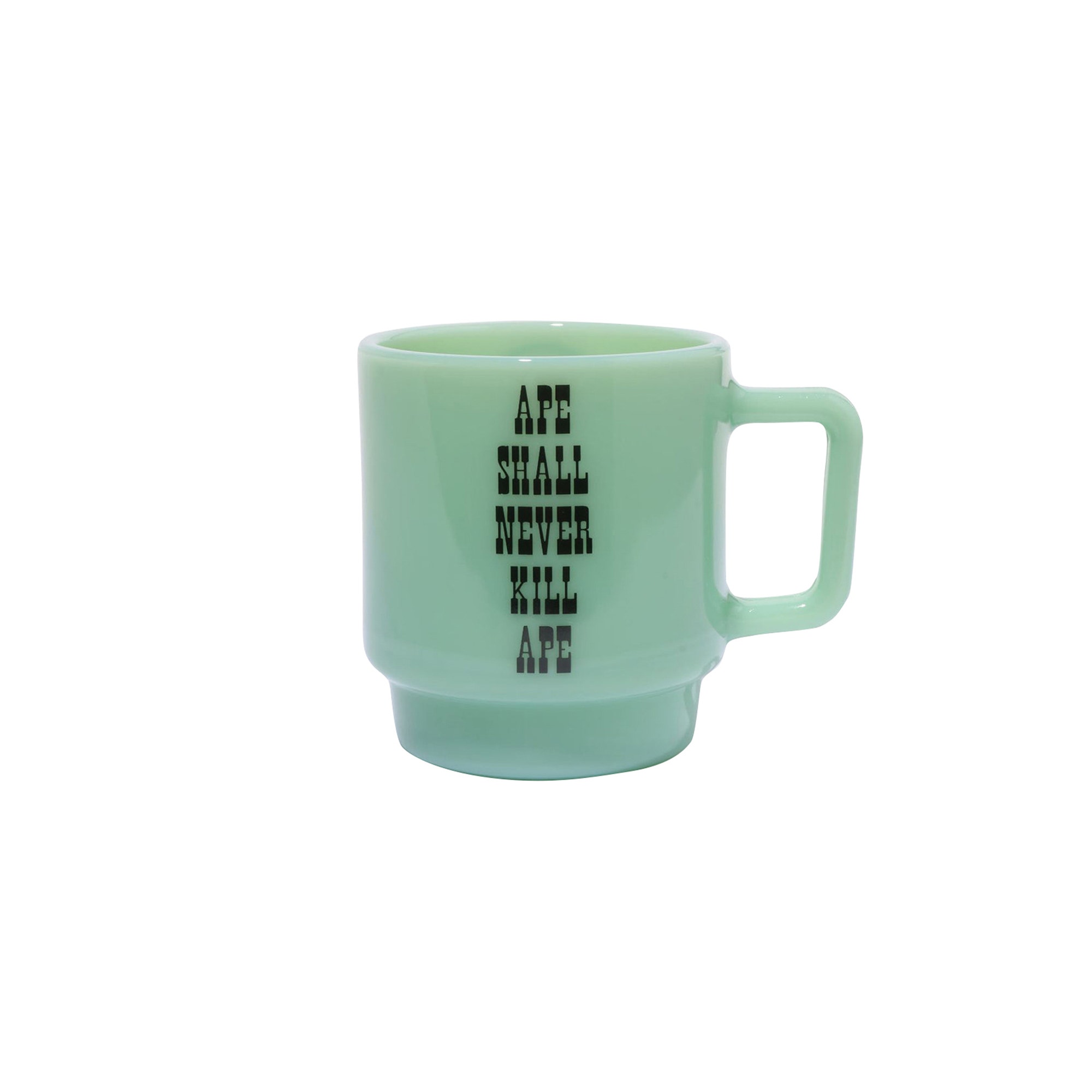Baby Milo Stacking Milk Glass - Green product photo