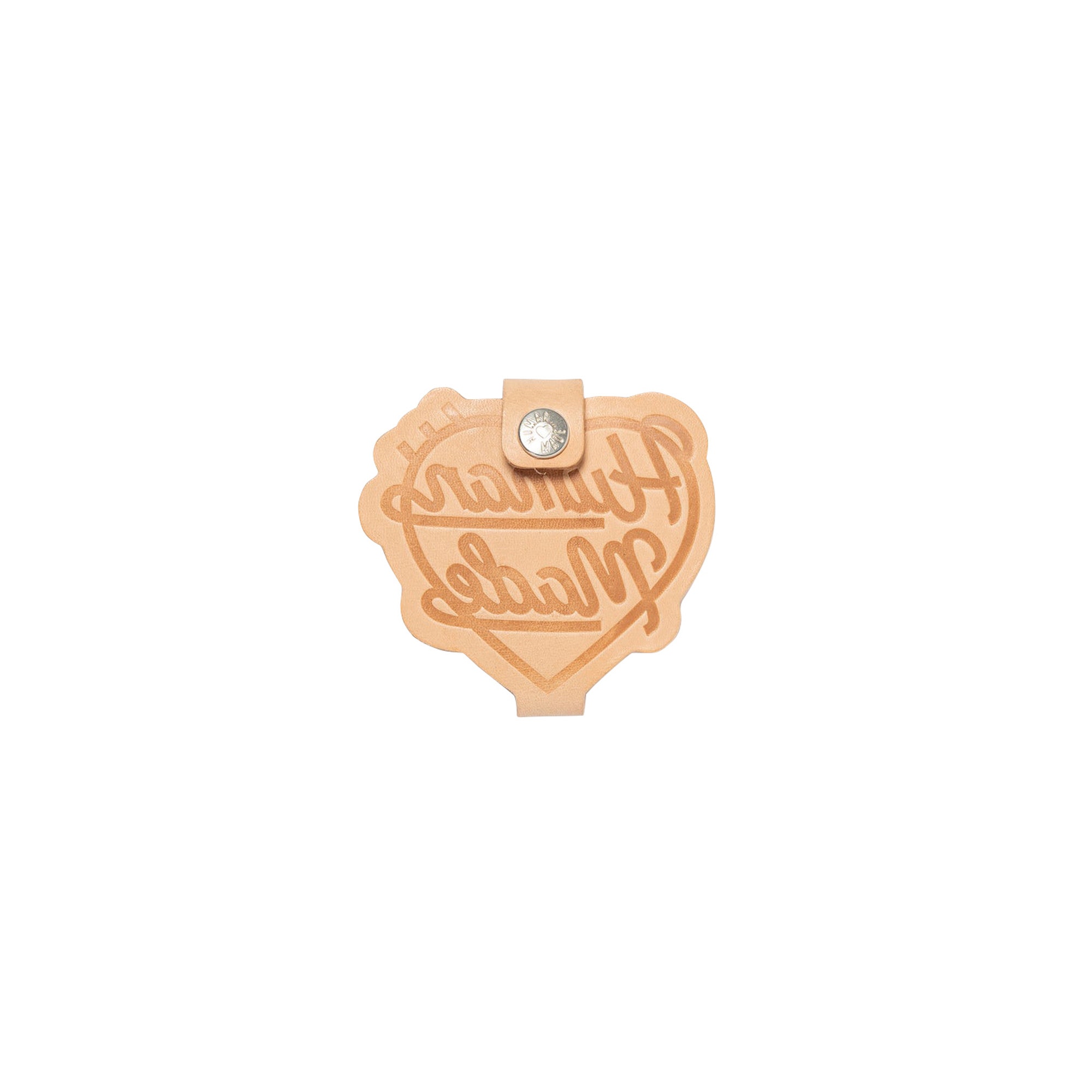 Heart Compact Mirror- Beige product photo