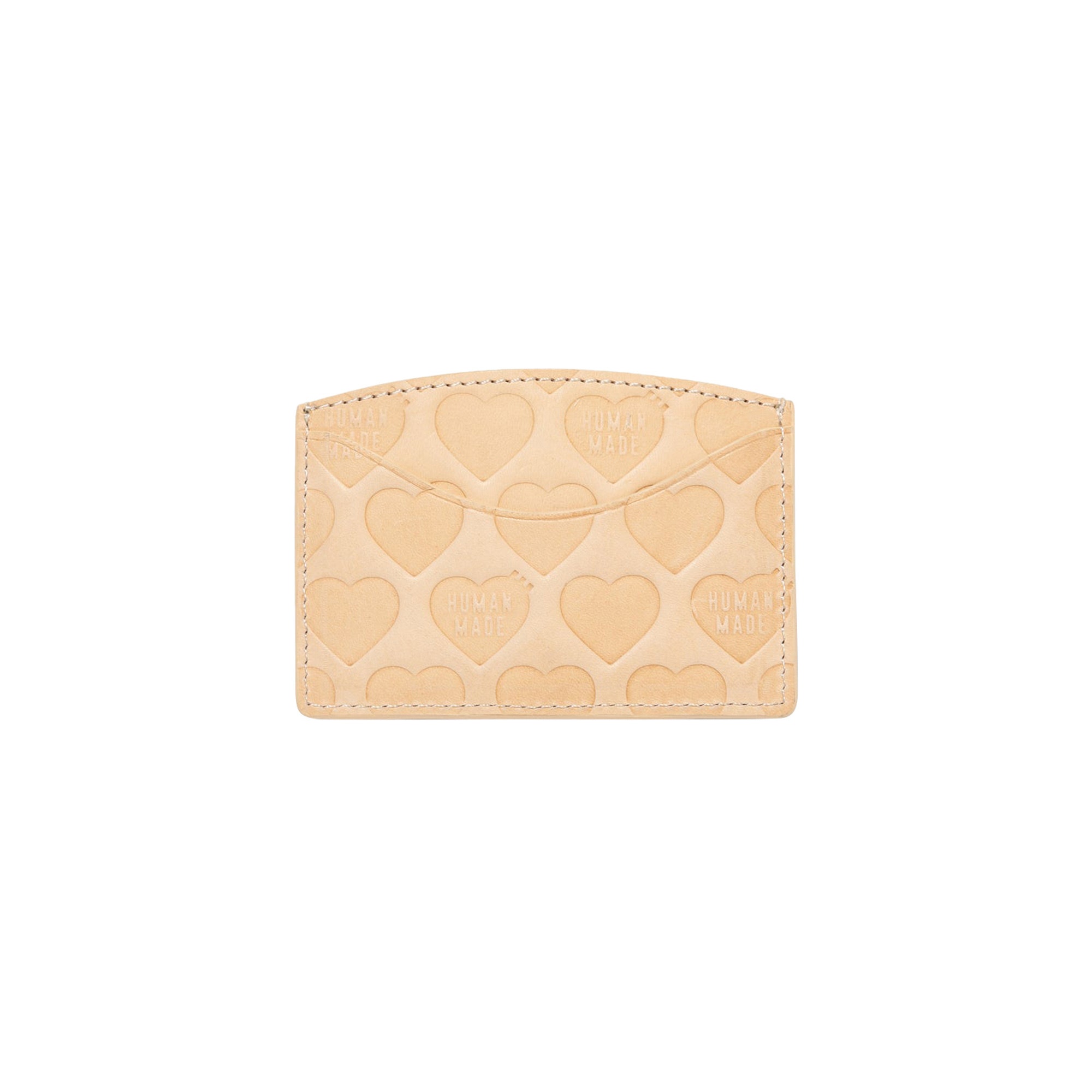 Leather Card Case - Beige product photo
