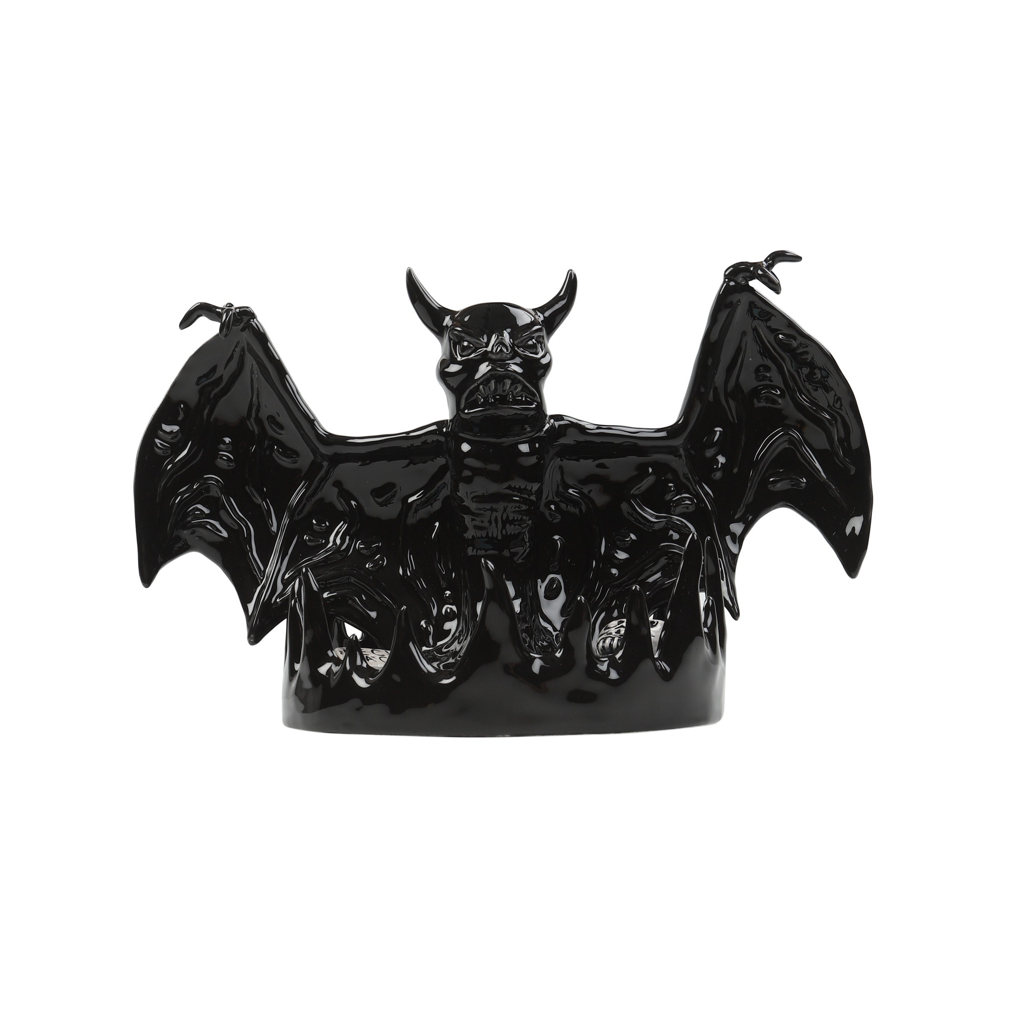 Neck Face Incense Burner - Black product photo