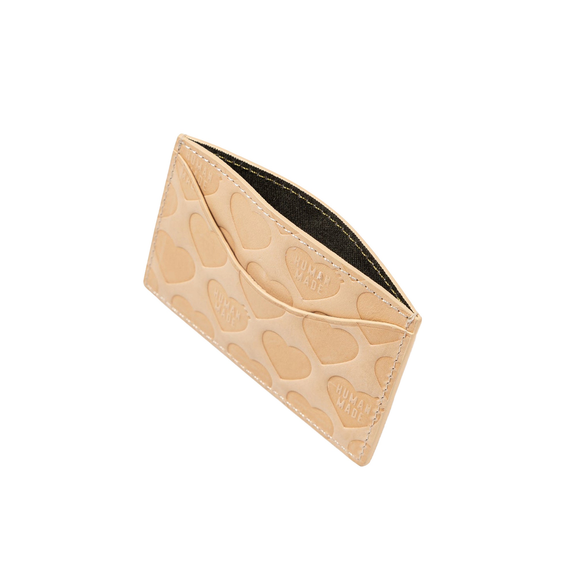 Leather Card Case - Beige product photo