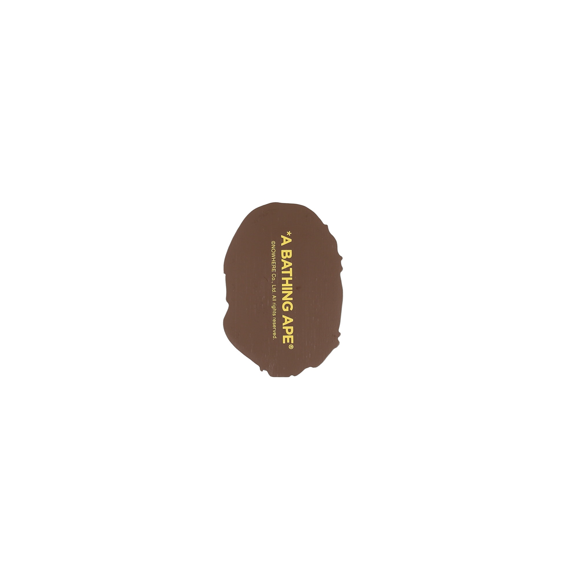 Ape Head Coaster - Brown product photo