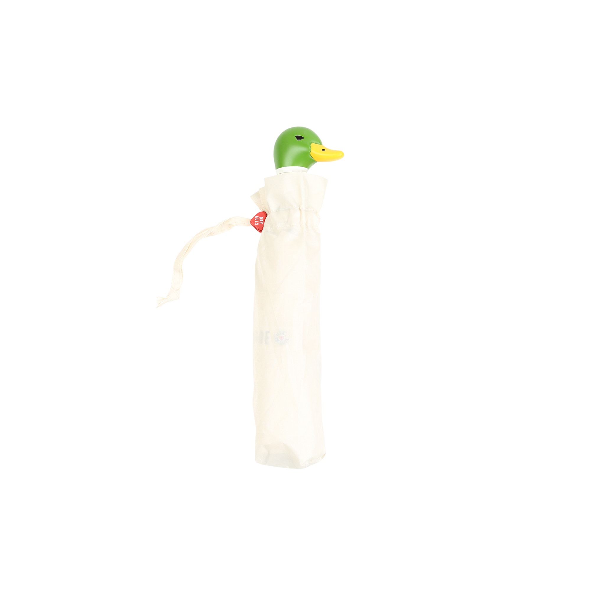 Duck Compact Umbrella - White product photo