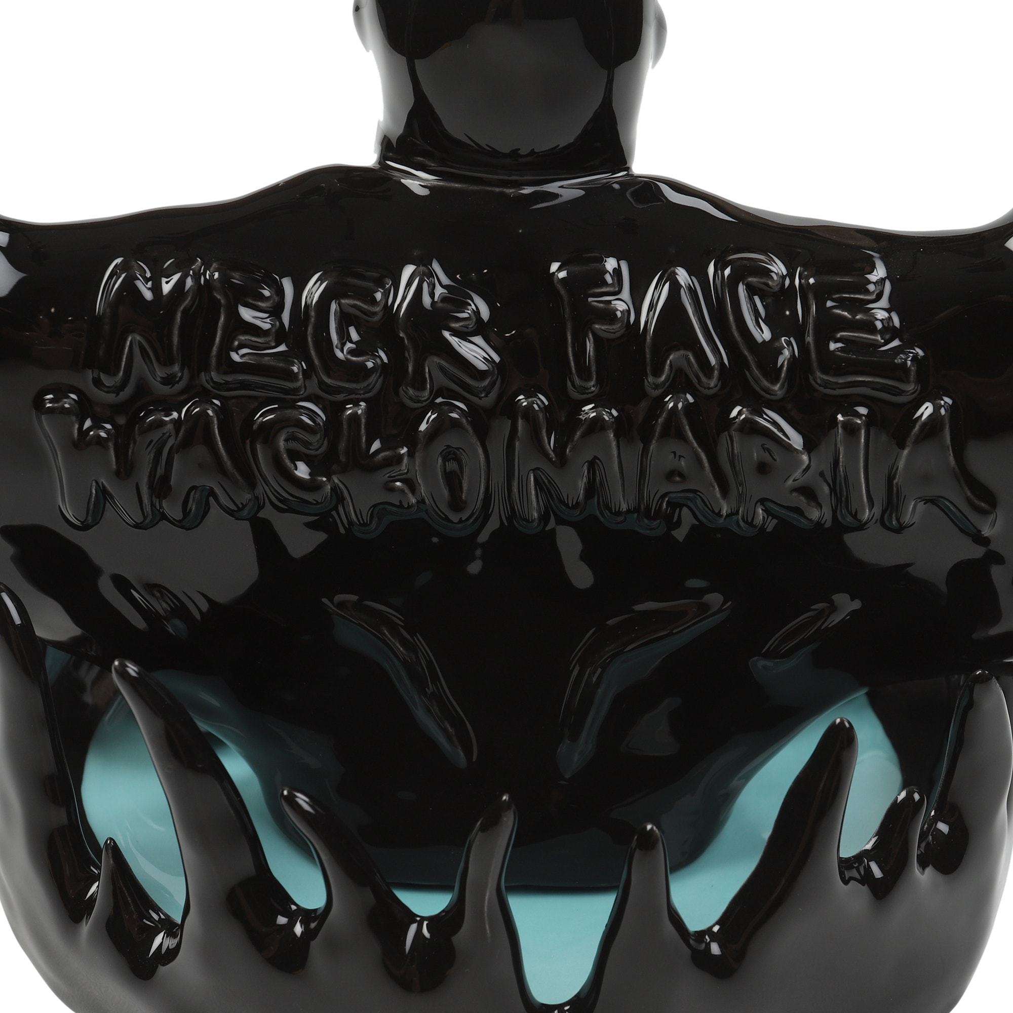 Neck Face Incense Burner - Black product photo